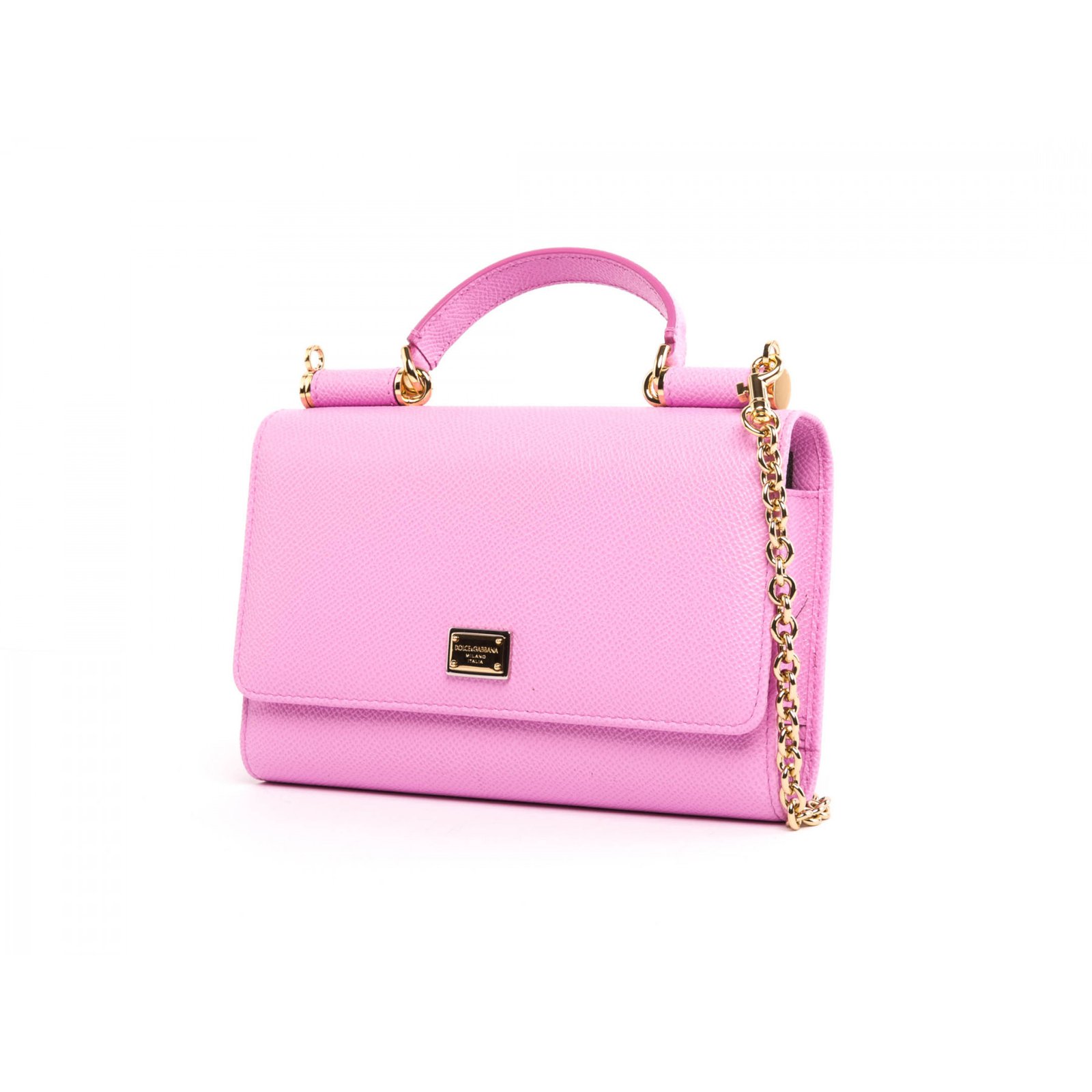 dolce and gabbana pink bag