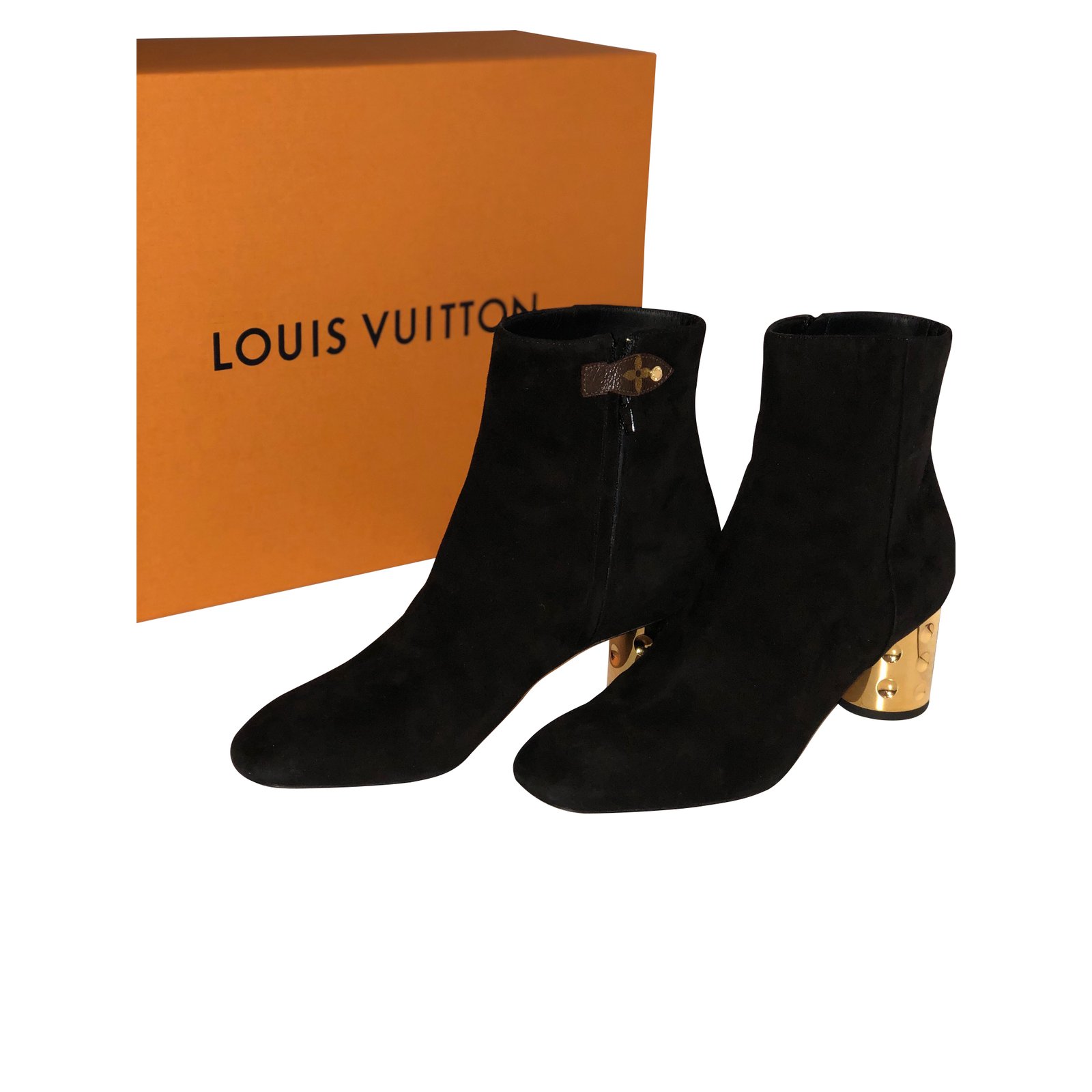 Louis Vuitton  Shoes  Louis Vuitton Silhouette Ankle Boot Size 39 Fits  Size 8  Poshmark