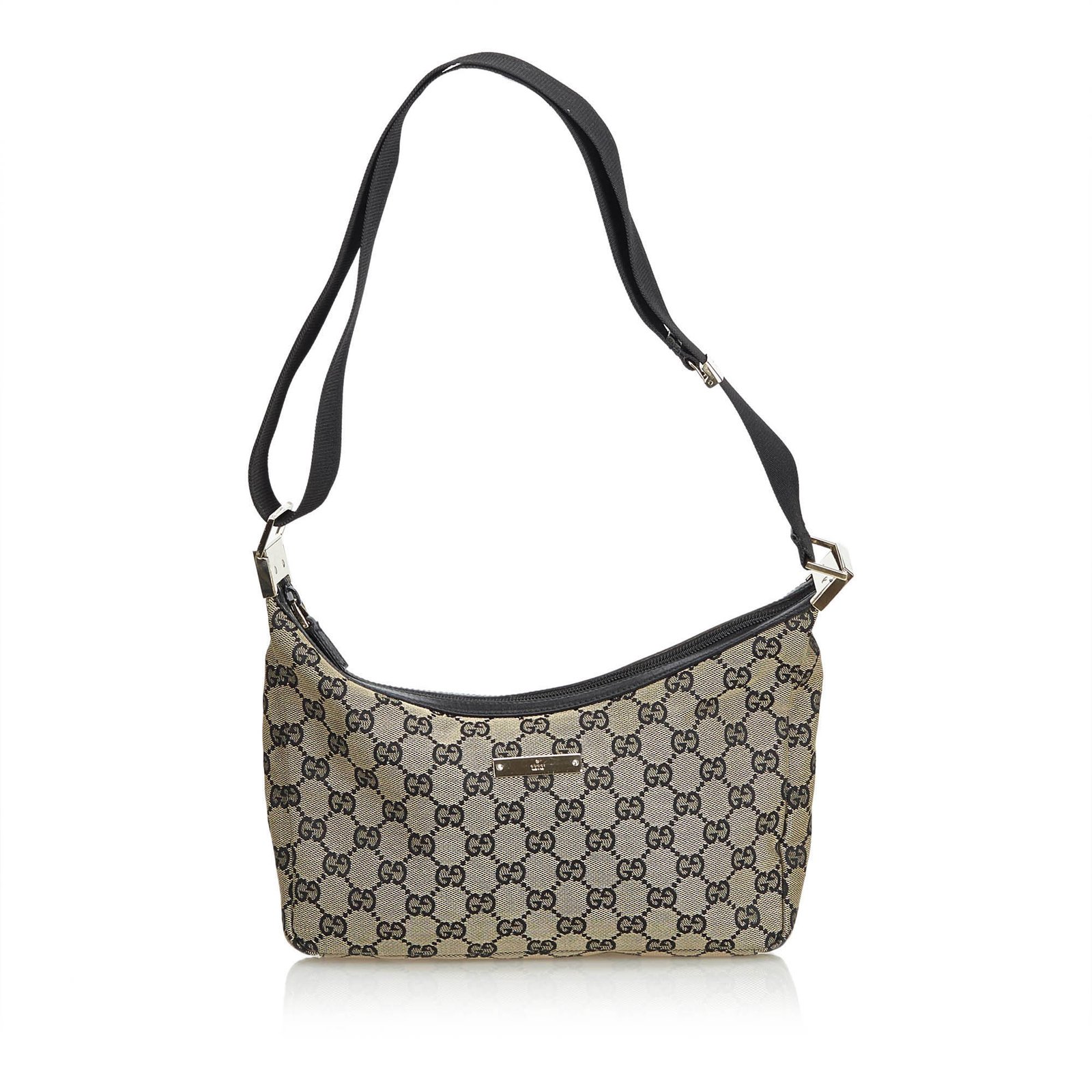 Gucci Oblique Canvas Crossbody Bag 