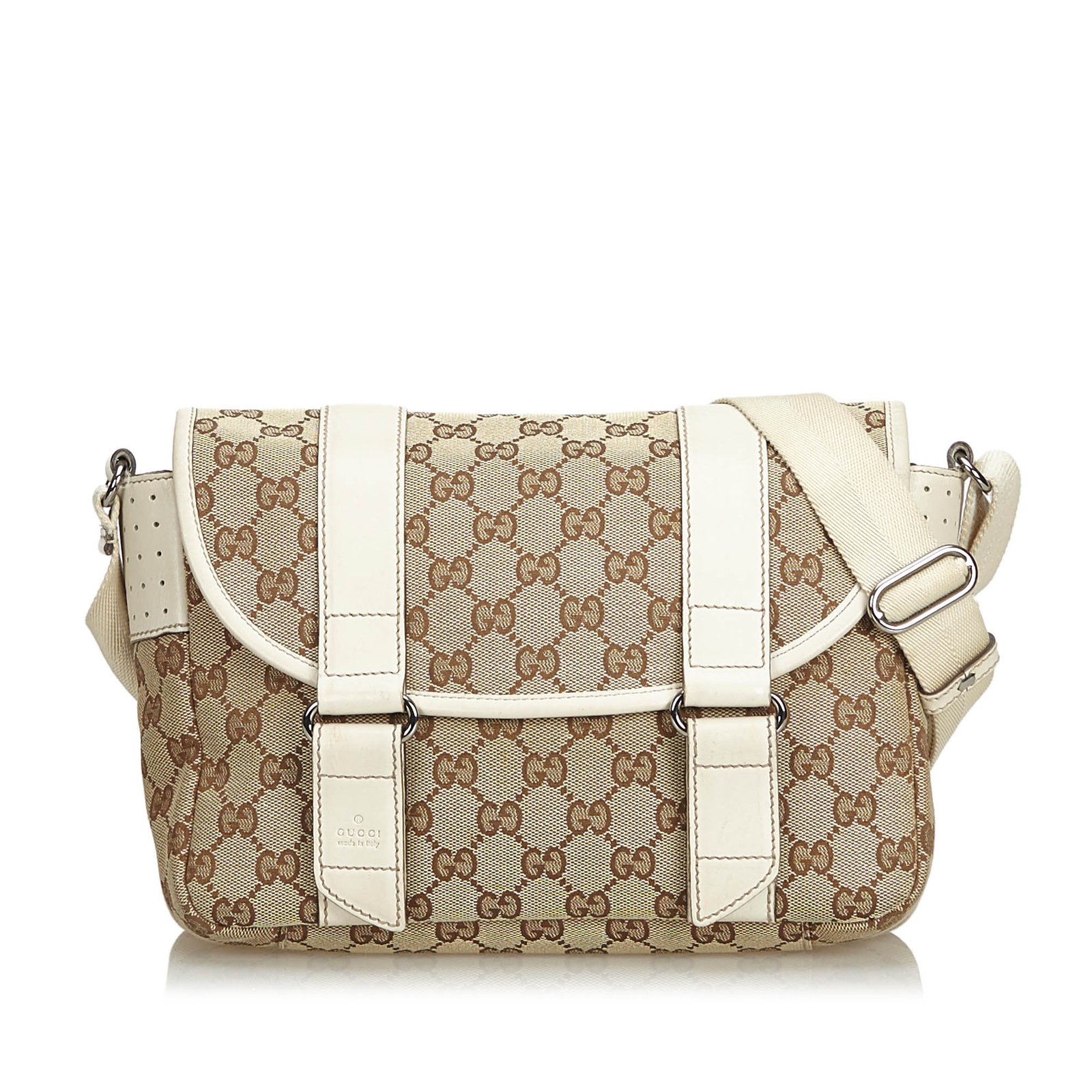 Gucci GG Canvas Crossbody Bag Handbags 