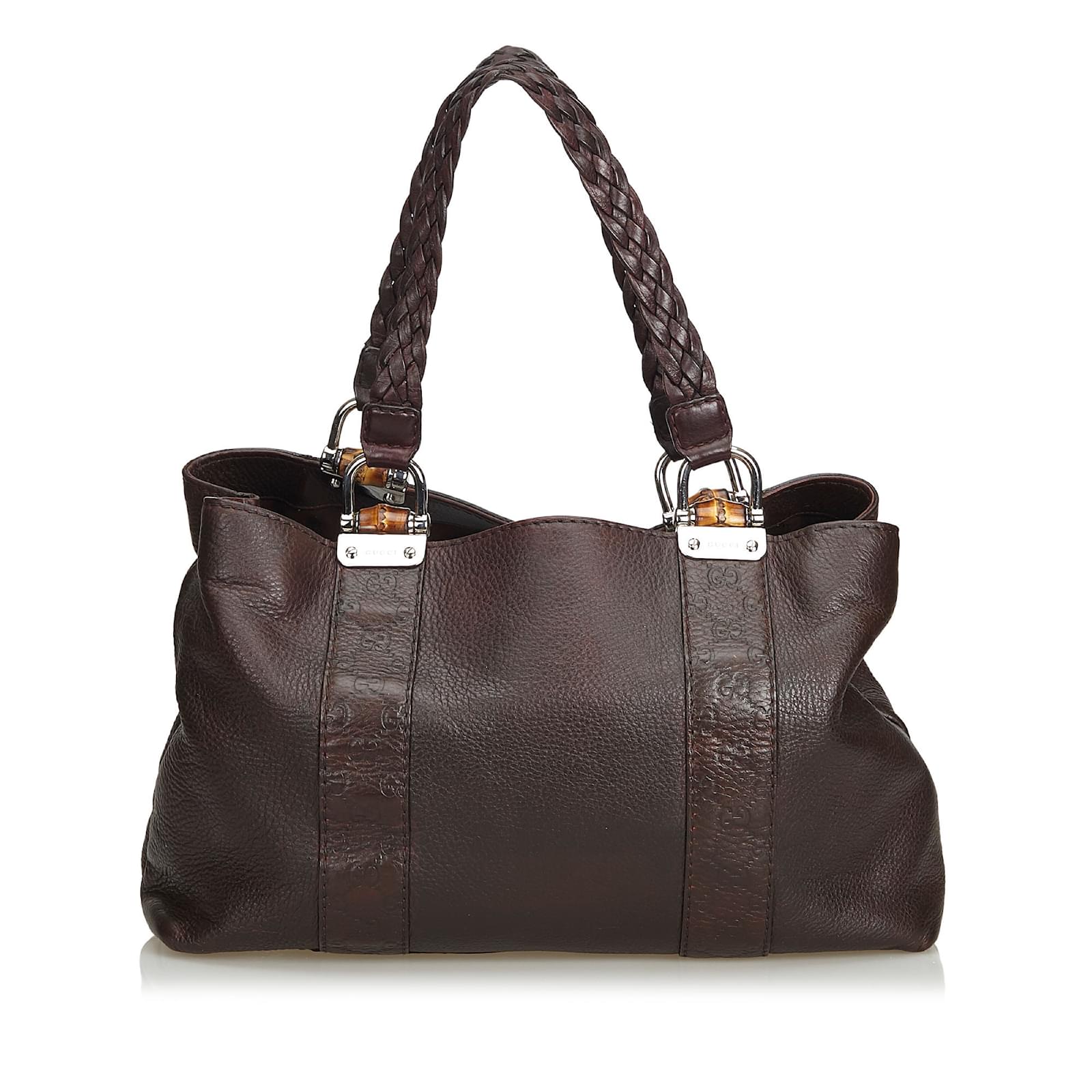 gucci bamboo bar tote