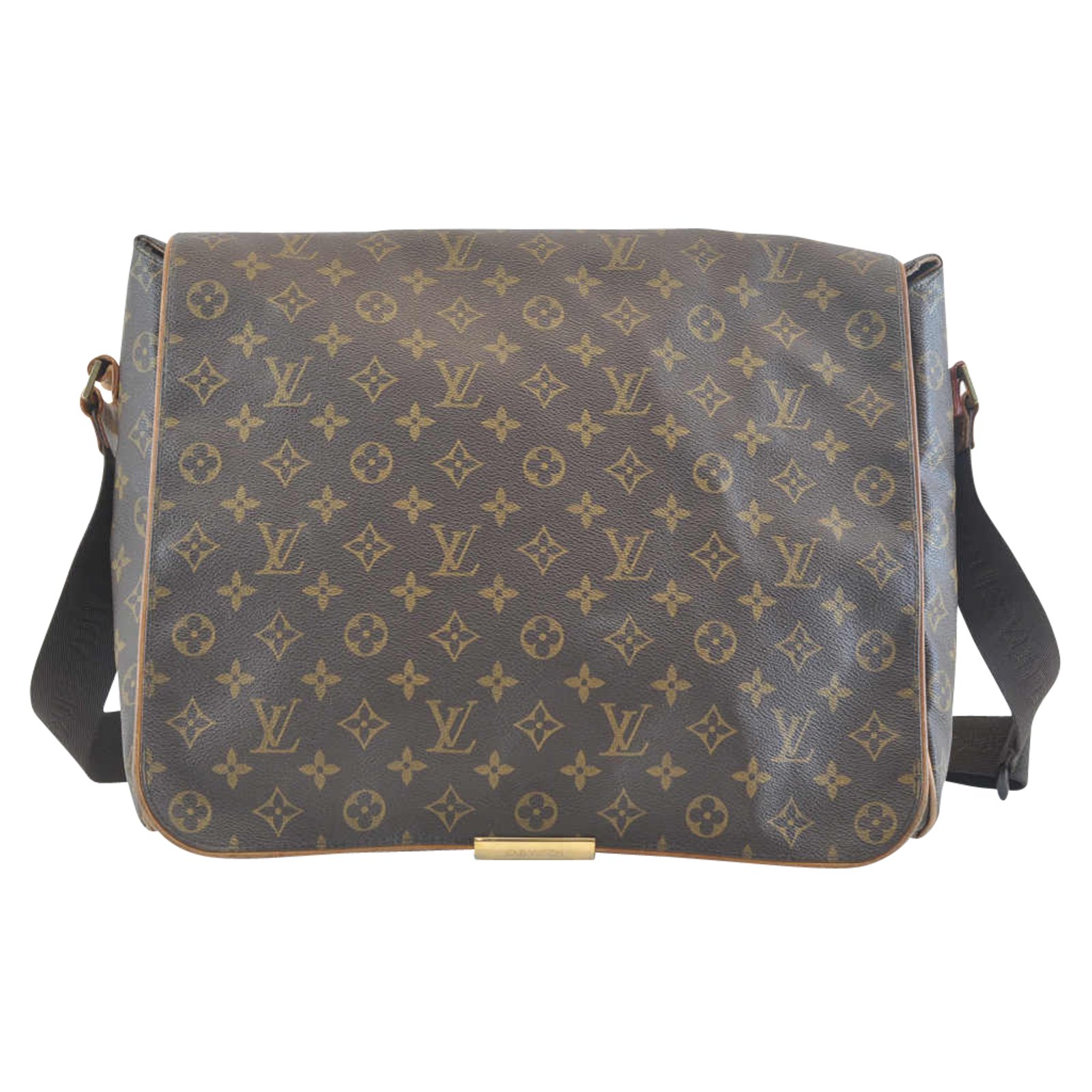 Louis Vuitton Monogram Abbesses Messenger Bag - Brown Crossbody