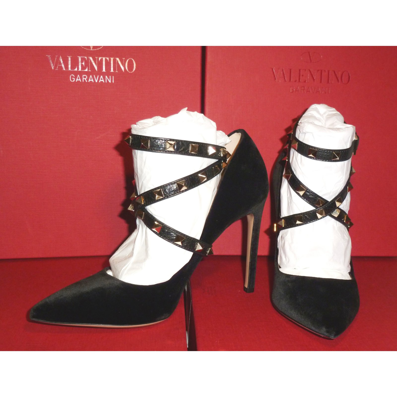 Valentino garavani studwrap on sale pumps