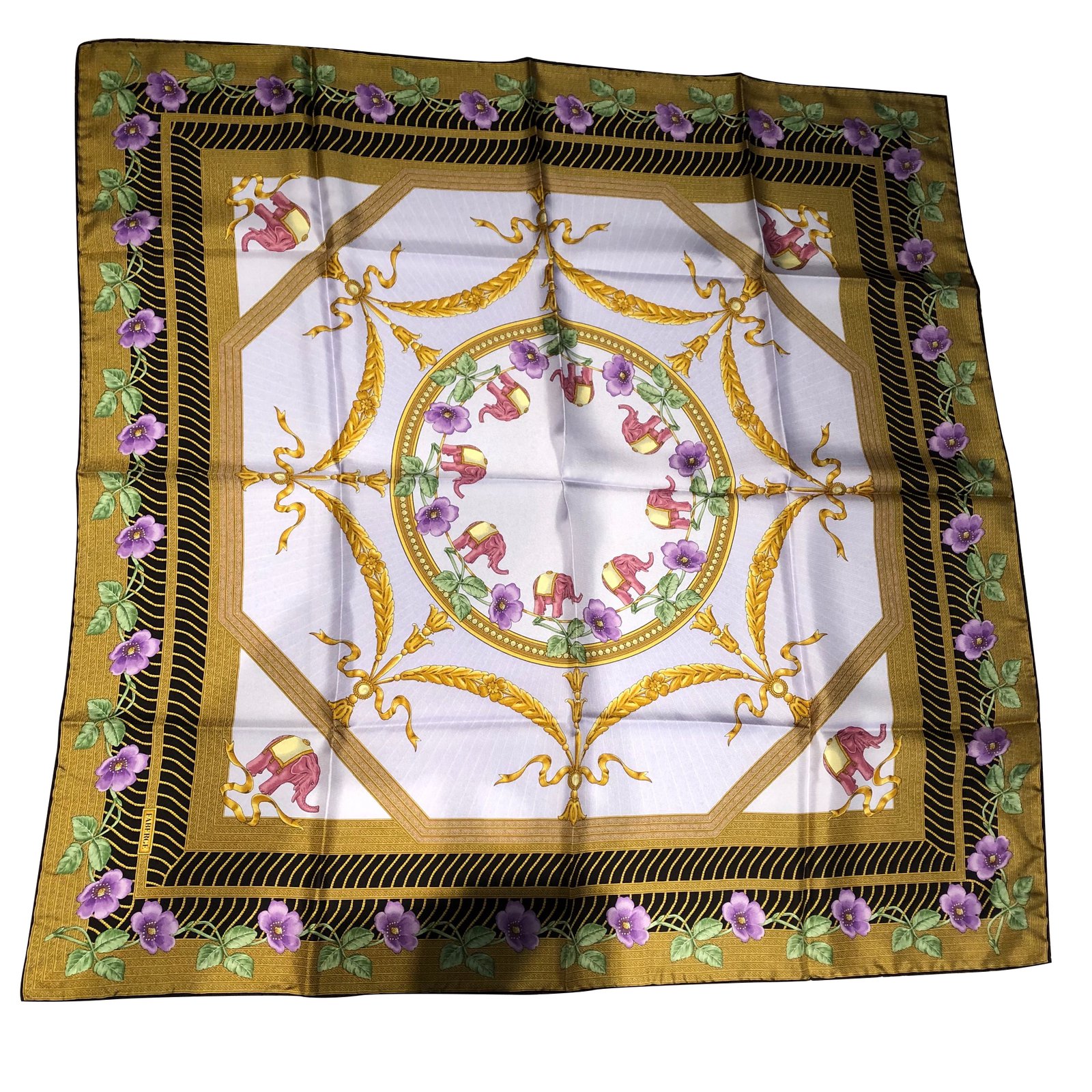 faberge silk scarf