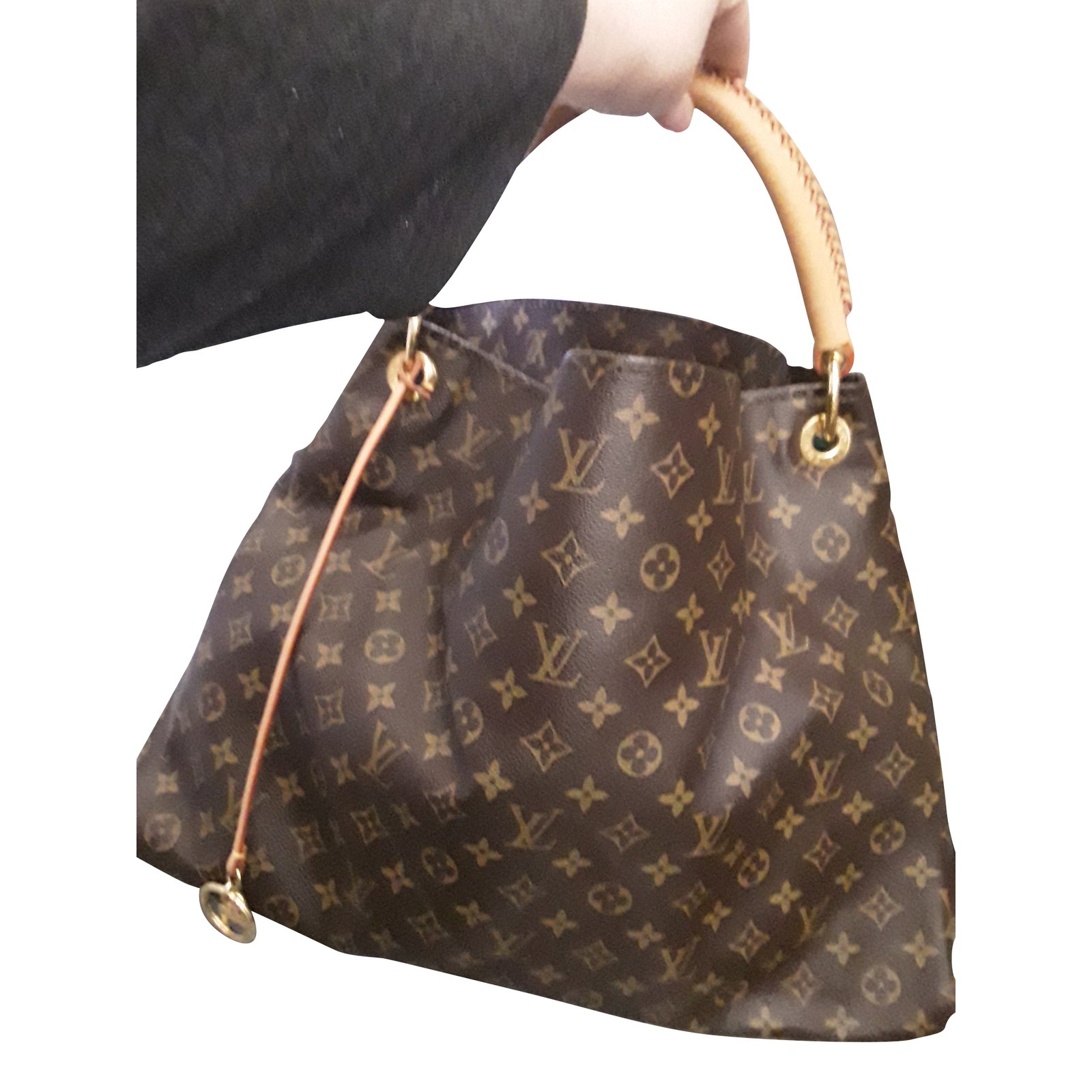 Louis Vuitton artsy Dark brown Leather ref.105398 - Joli Closet