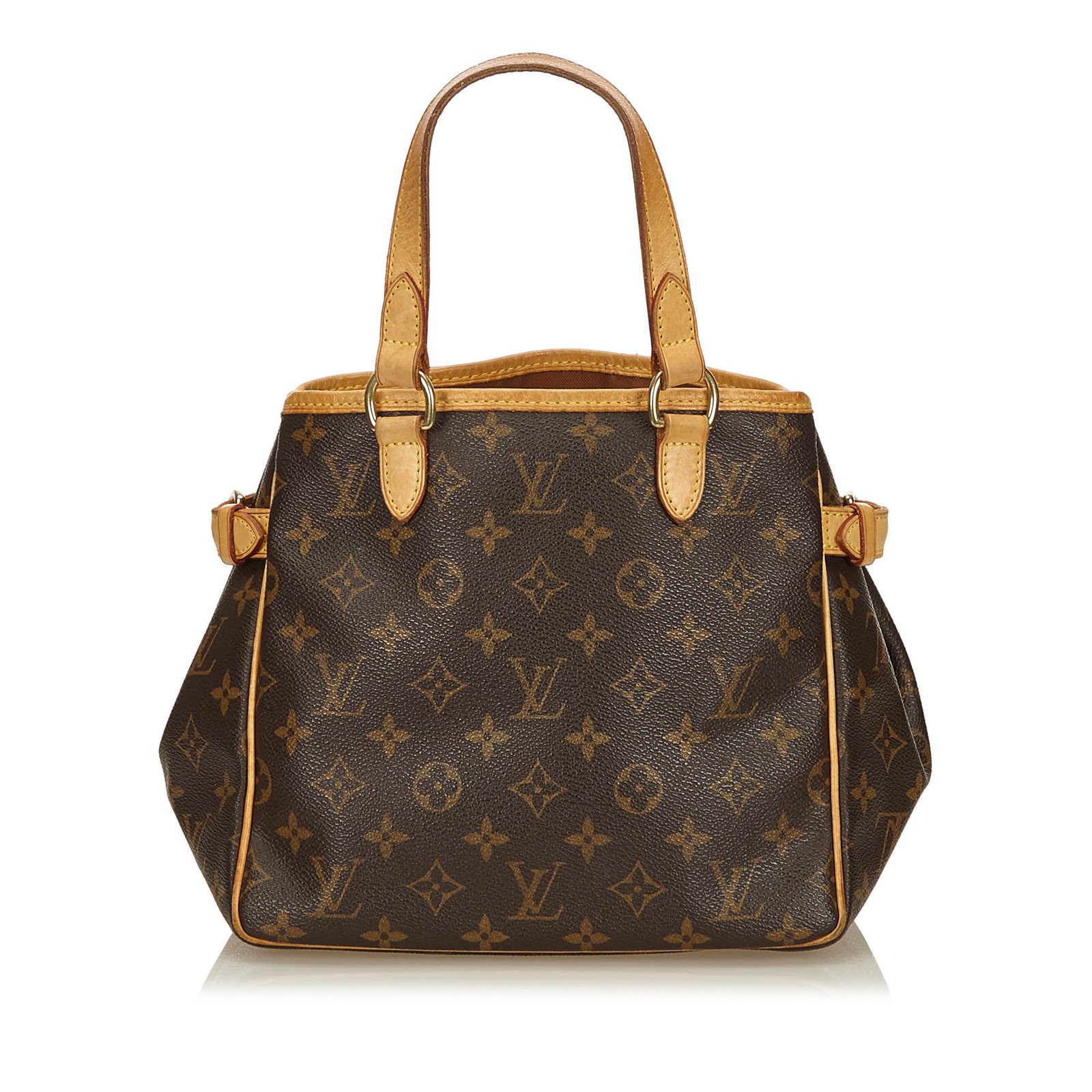 Louis Vuitton Monogram Canvas Batignolles Horizontal Bag Brown Leather  ref.364193 - Joli Closet