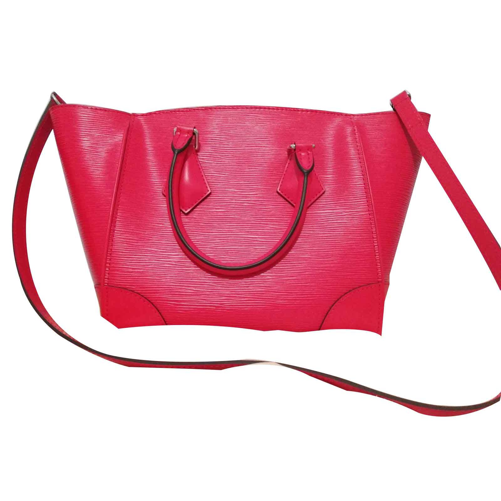 Louis Vuitton Phénix bag MM Leather epi red poppy ref.105977 - Joli Closet