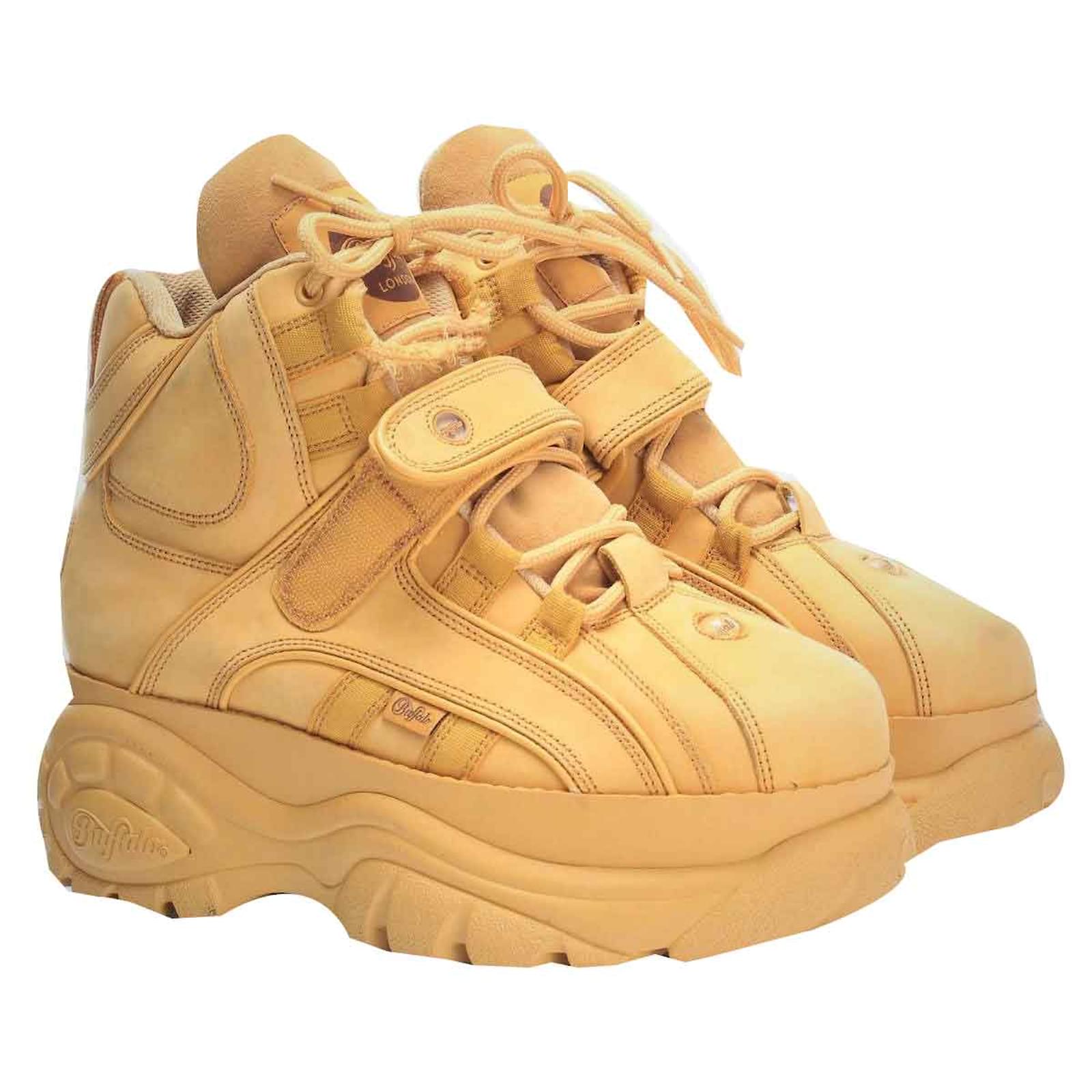 Buffalo London Baskets Suede Cuir ref.106433 Joli Closet