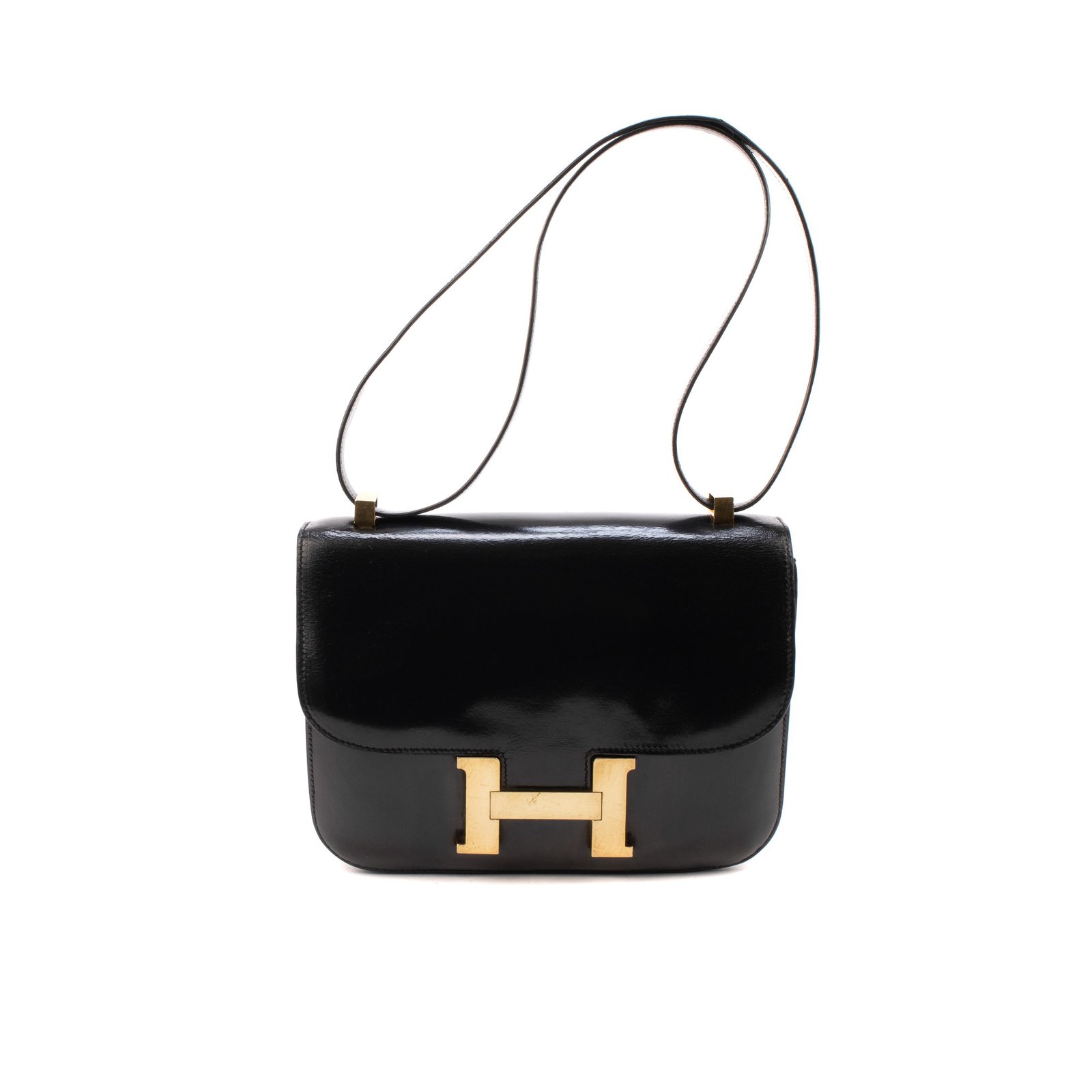 Hermès Constance in black box leather in good condition! ref.106466 ...