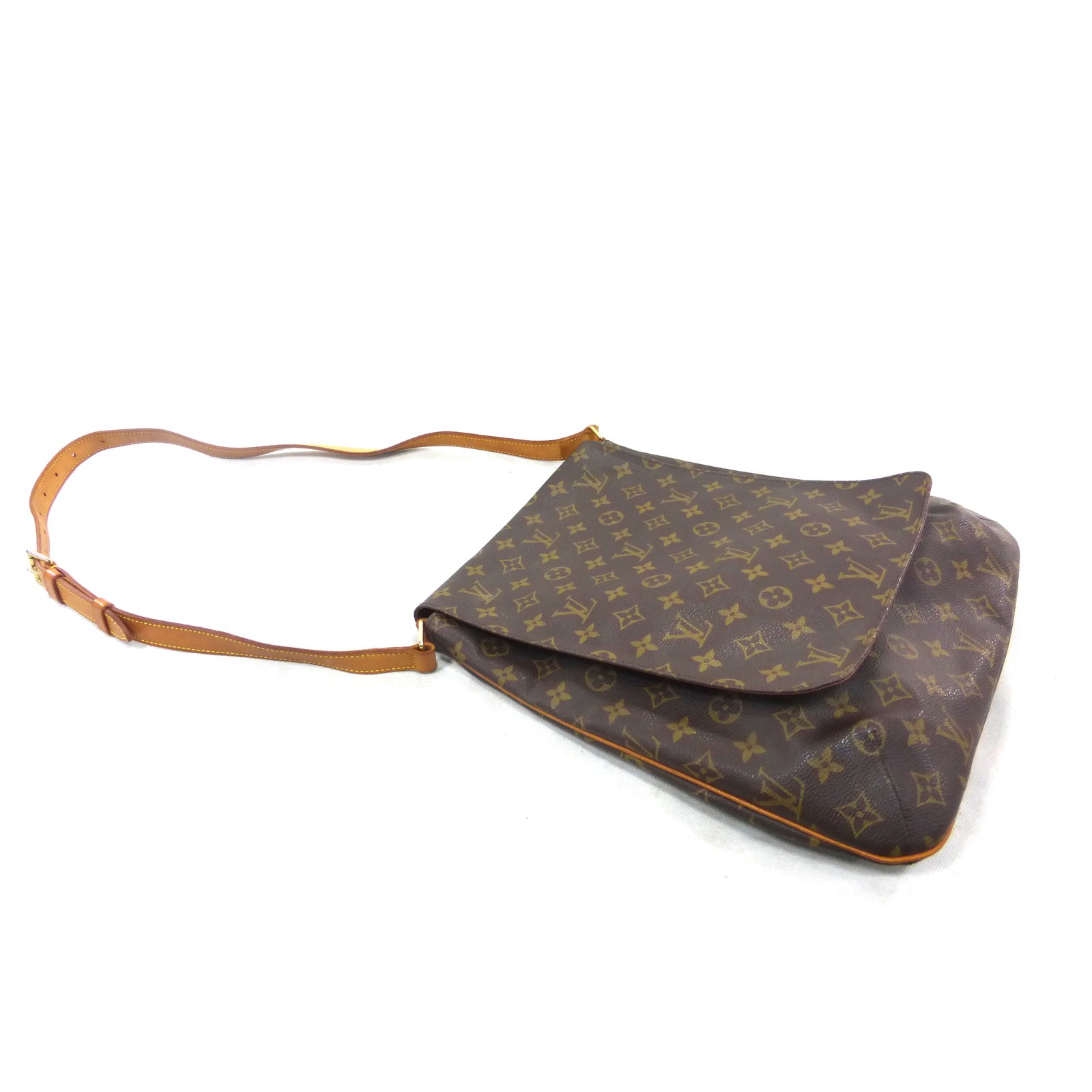 Louis Vuitton MUSIC SALSA GM MONOGRAM Brown Leather ref.527880 - Joli Closet