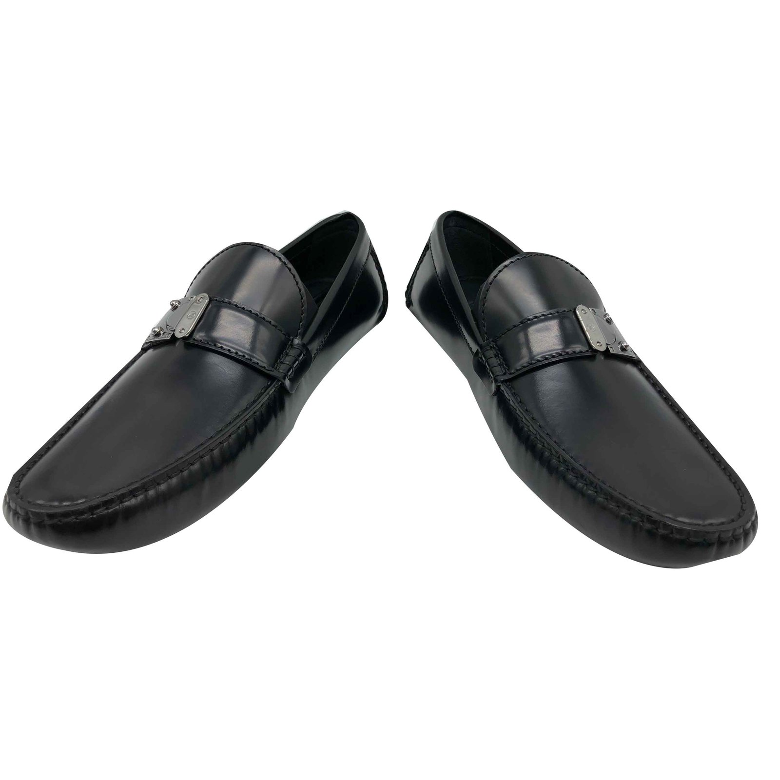 Louis Vuitton Patent Leather Loafers for Men