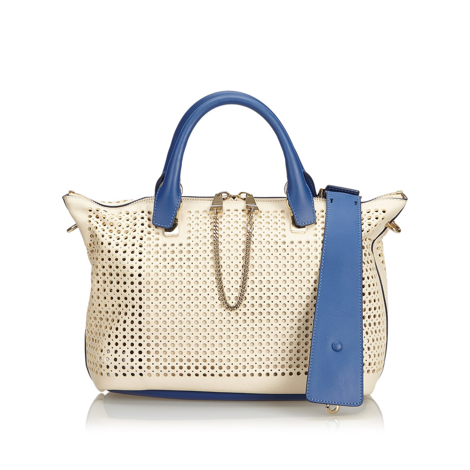 chloe perforated bag