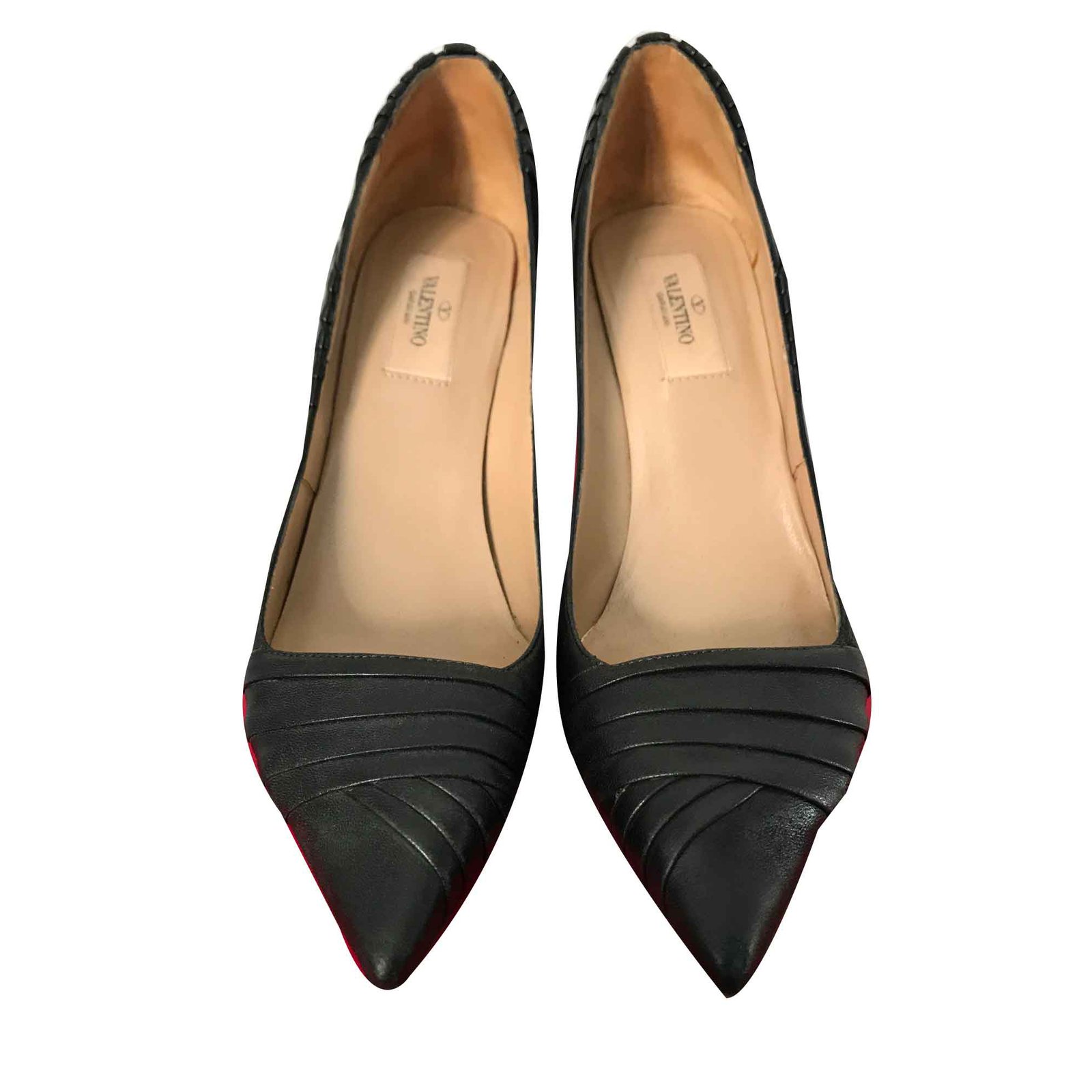 valentino garavani black heels