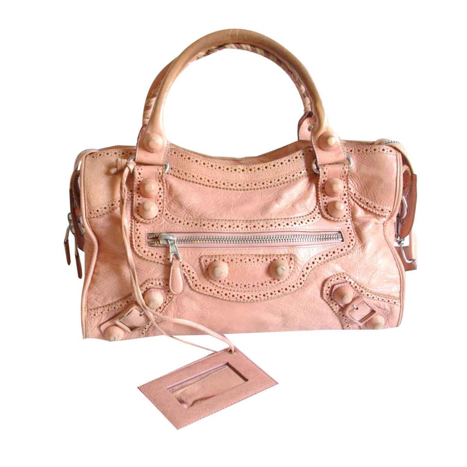 balenciaga city rose