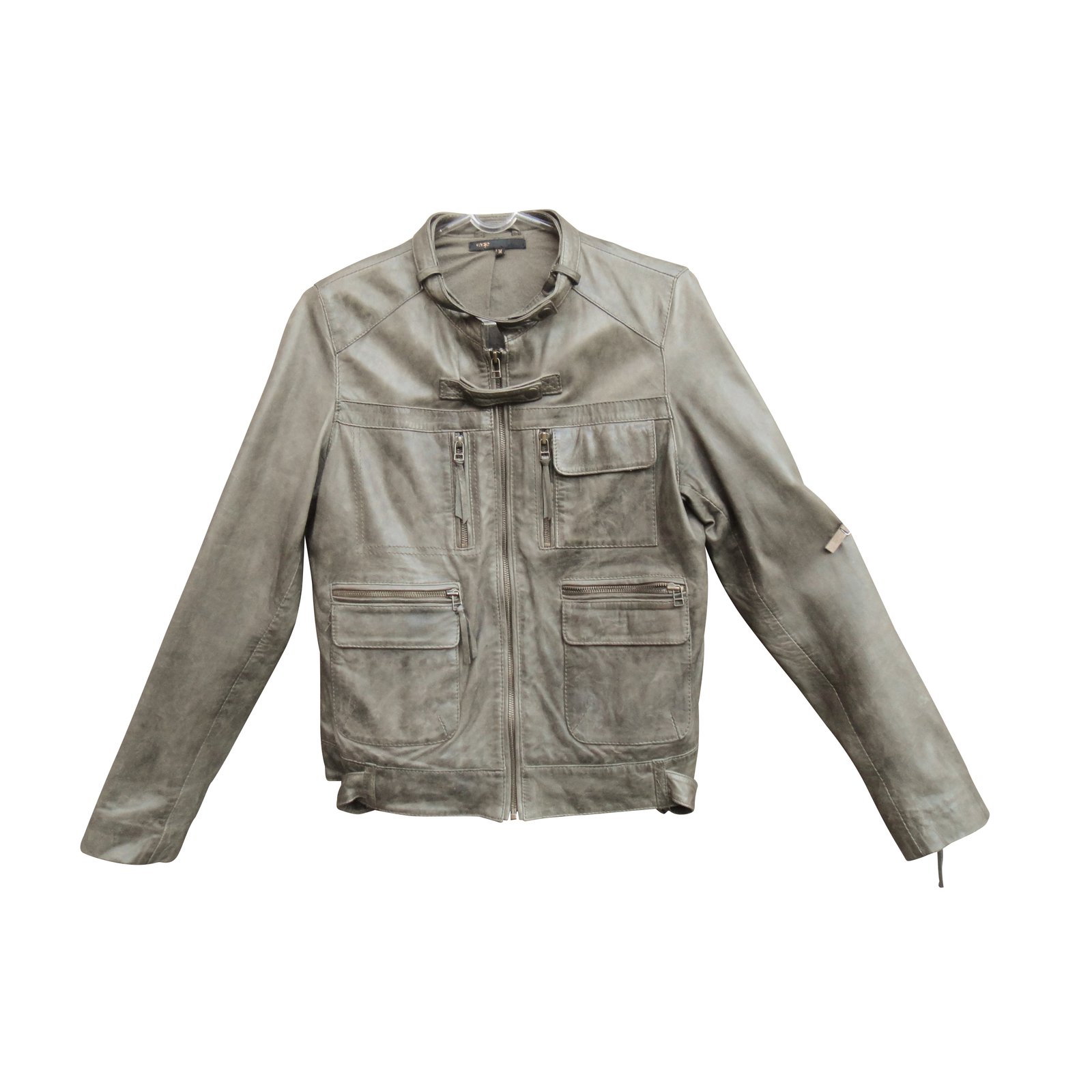 Maje Maje Jacke Aus Lammfell Jacken Lammfell Khaki Ref 1092 Joli Closet