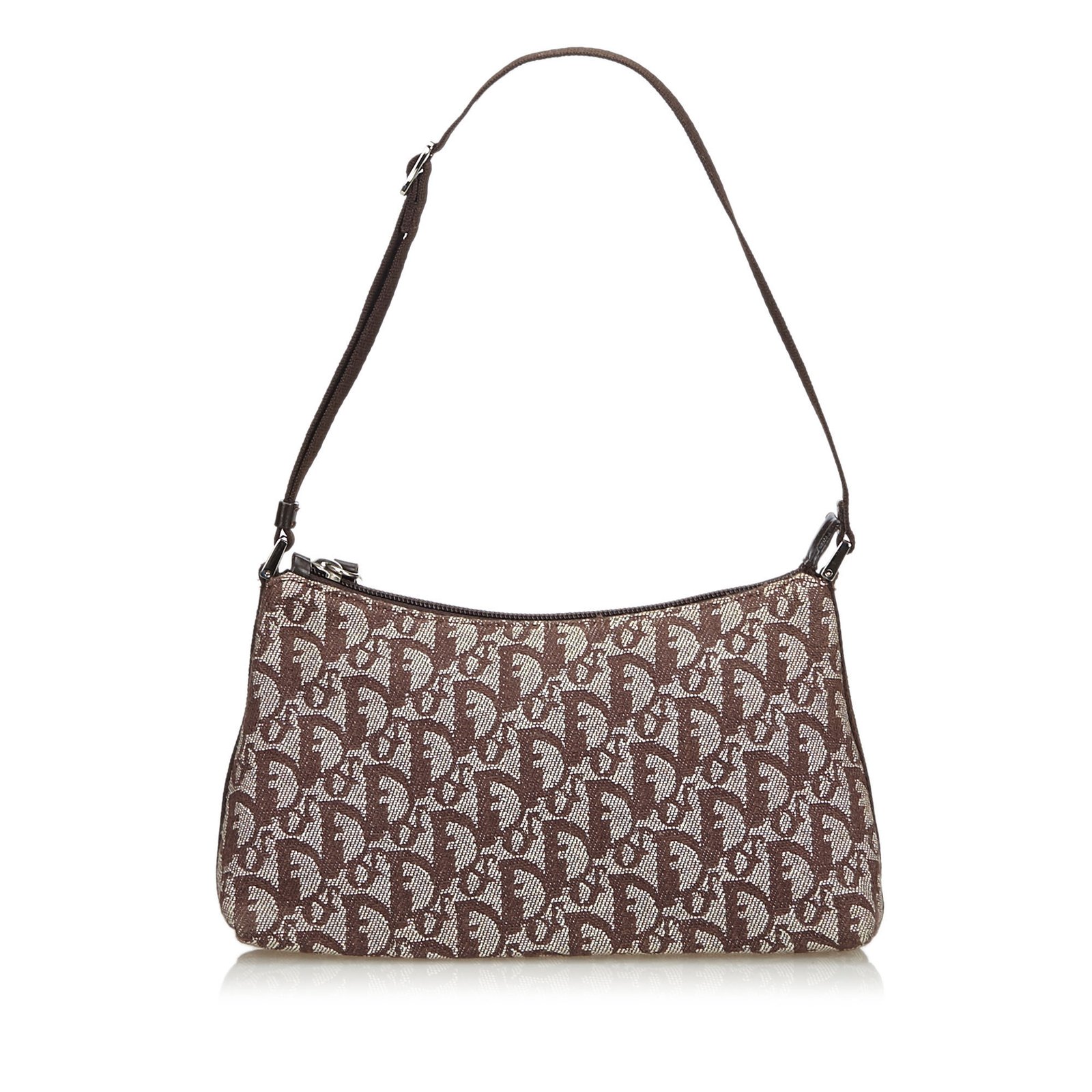 Dior Oblique Jacquard Baguette Handbags 