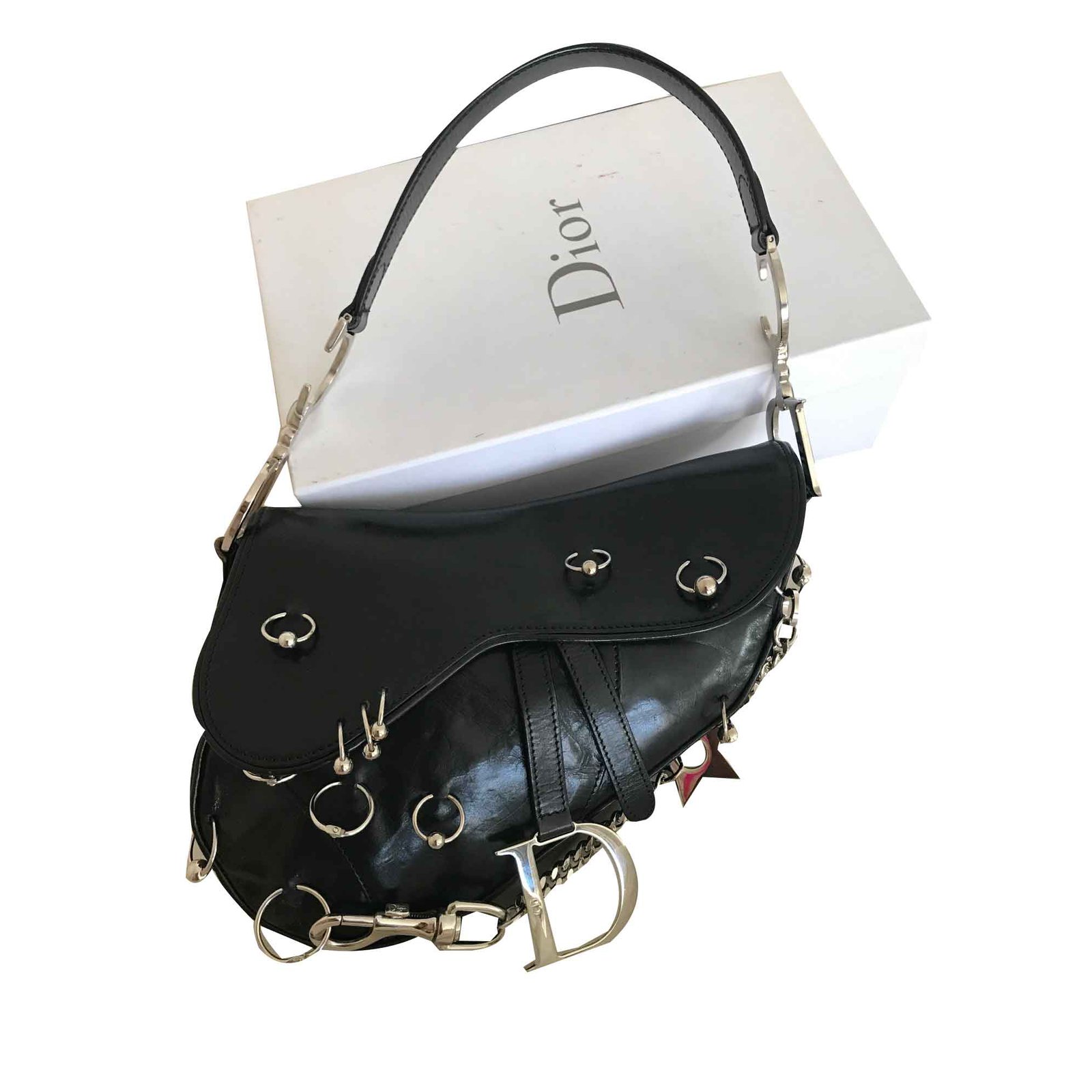 Dior Saddle Hardcore Piercing Handbags 