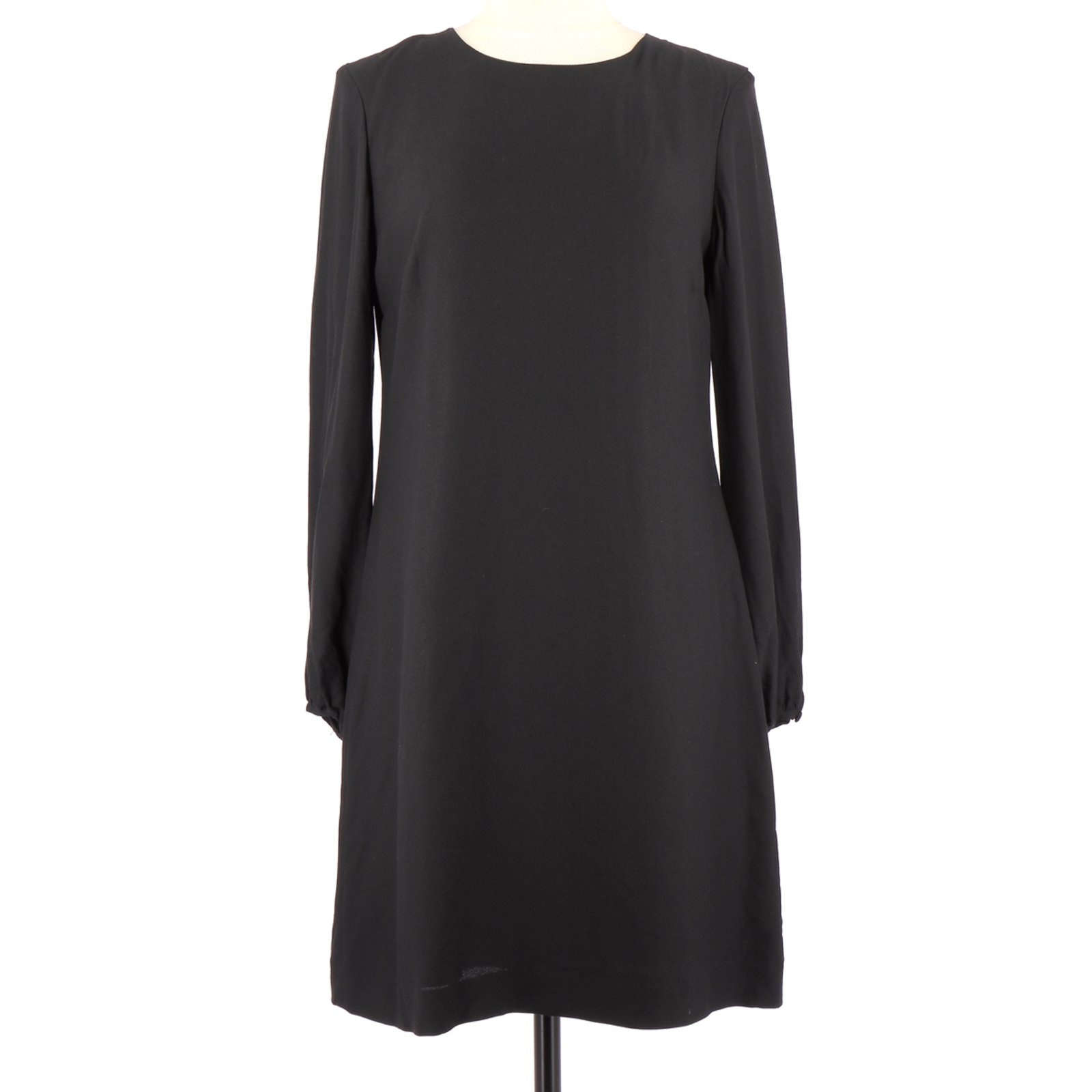 Tara Jarmon robe Black Triacetate ref.110655 Joli Closet