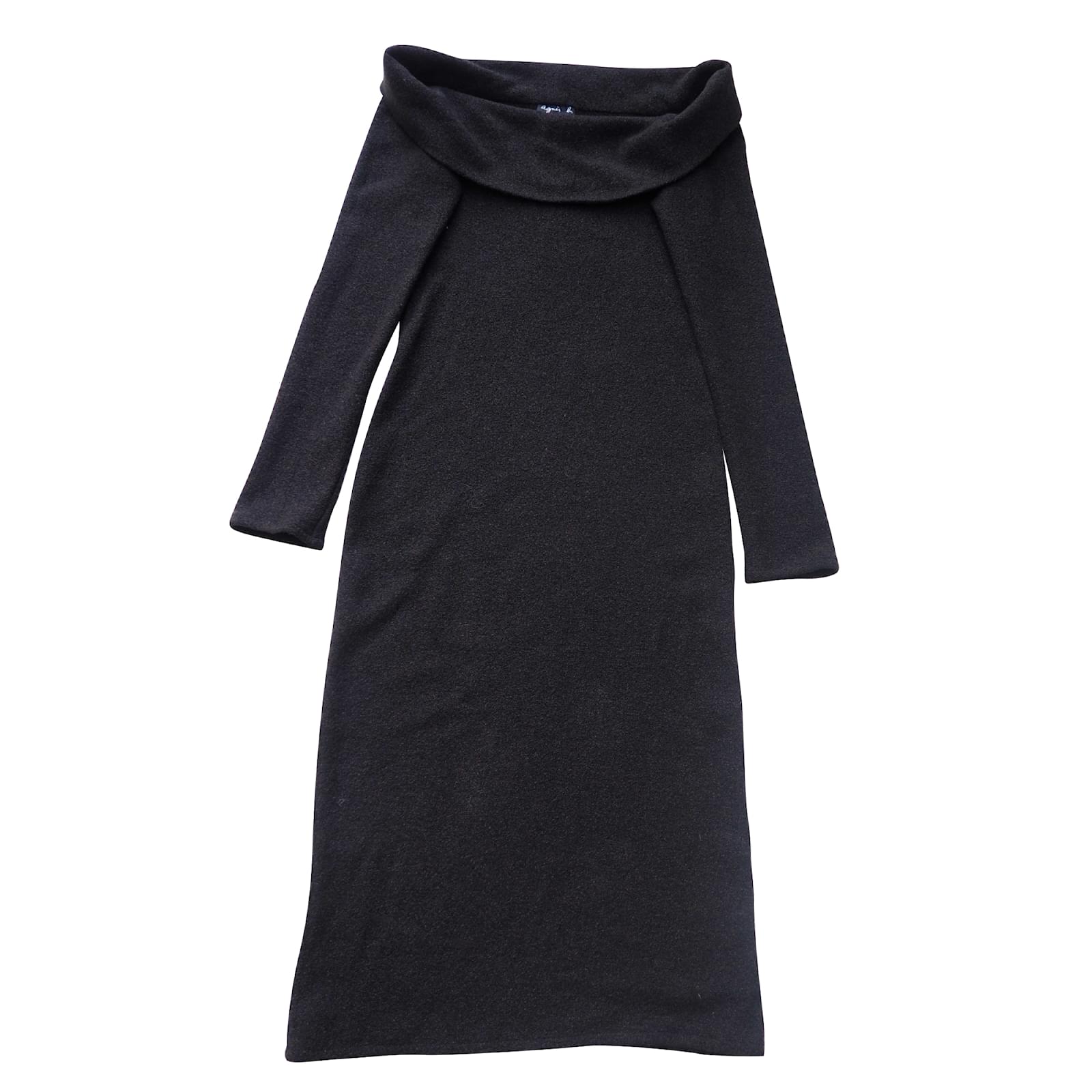 Agnes B Agnes B Sheath Dress Dresses Wool Grey Ref 1108 Joli Closet Agnes B Agnes B Sheath Dress Dresses Wool Grey Ref 1108 Joli Closet