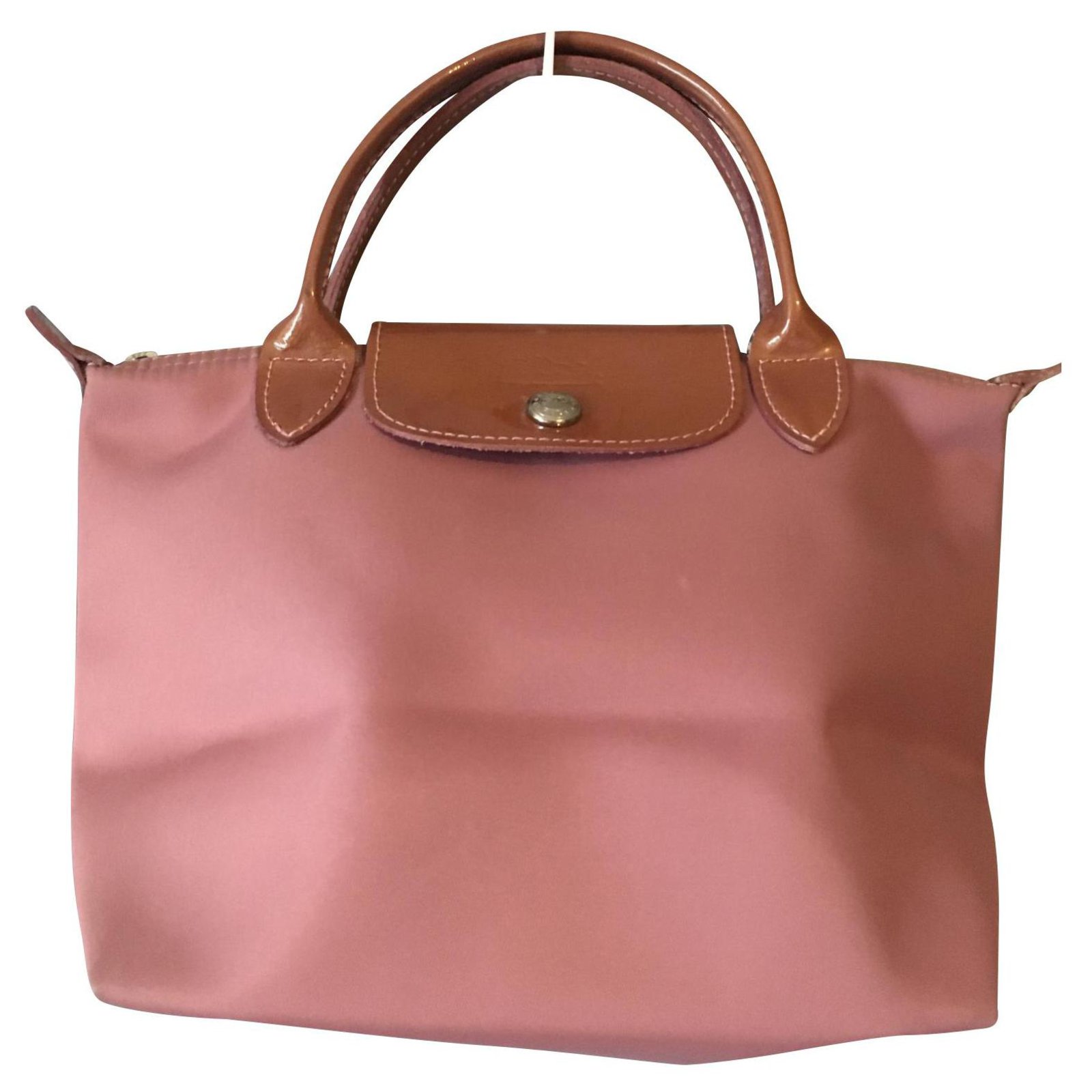 Powder pink bag Longchamp size S