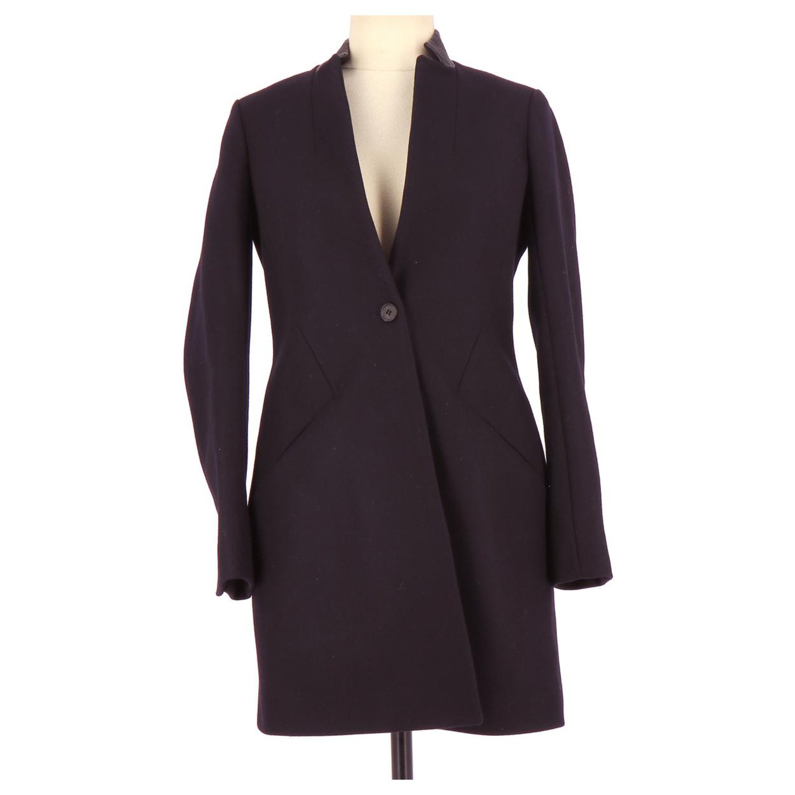 all saints wool coat