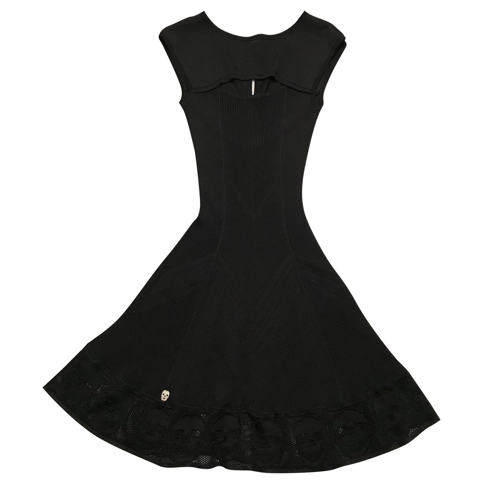 philipp plein black dress