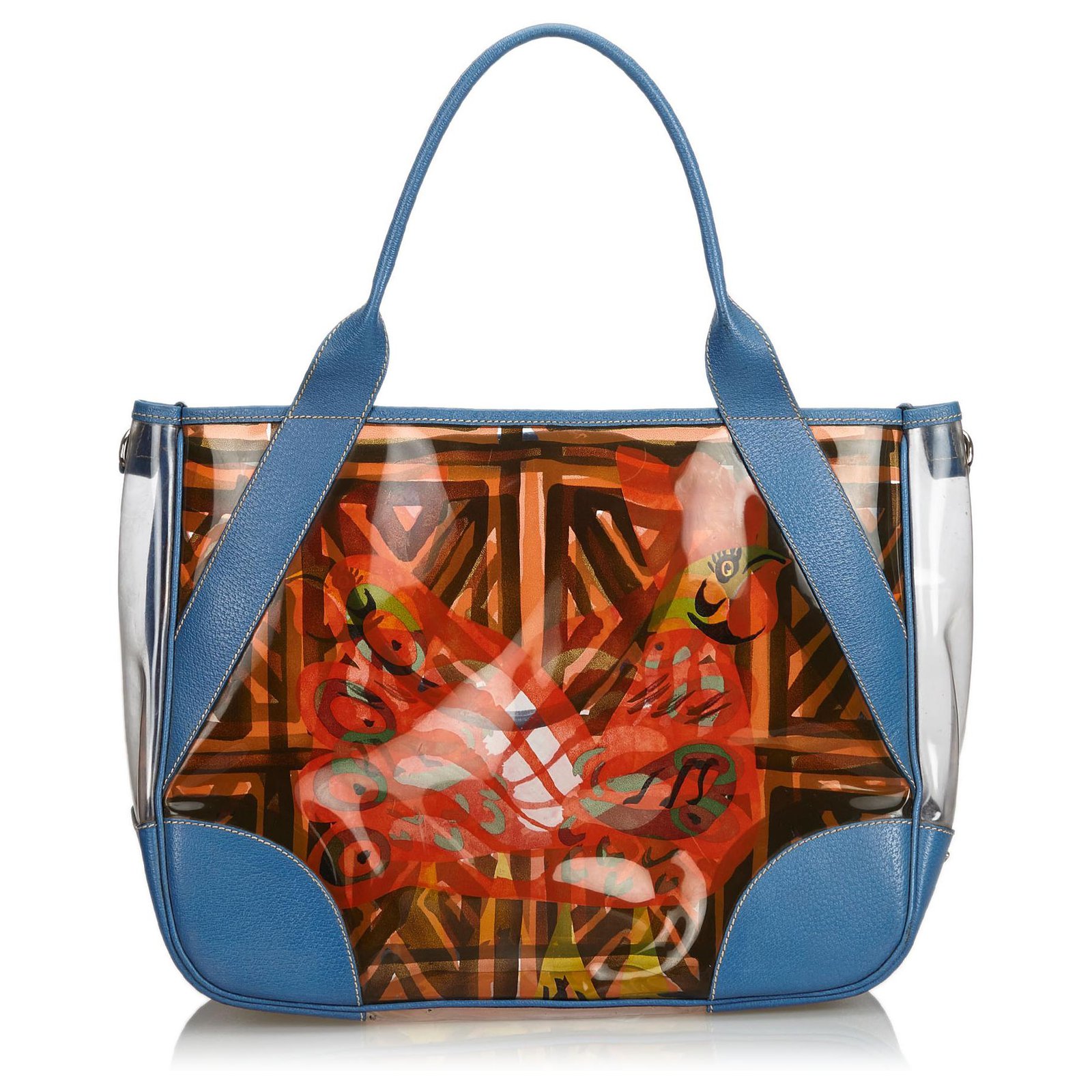 Printed Vinyl Tote Bag