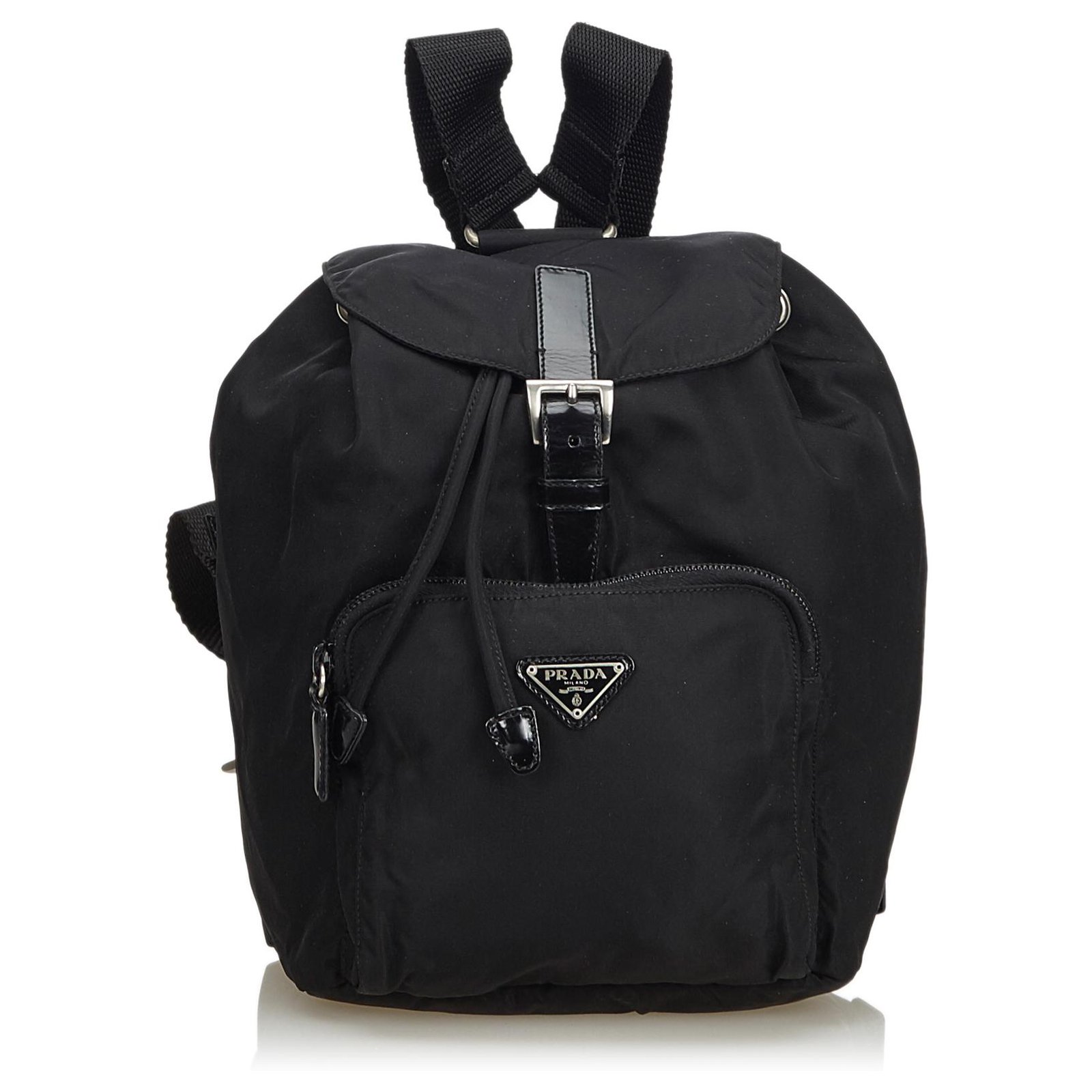 Prada drawstring nylon discount bag