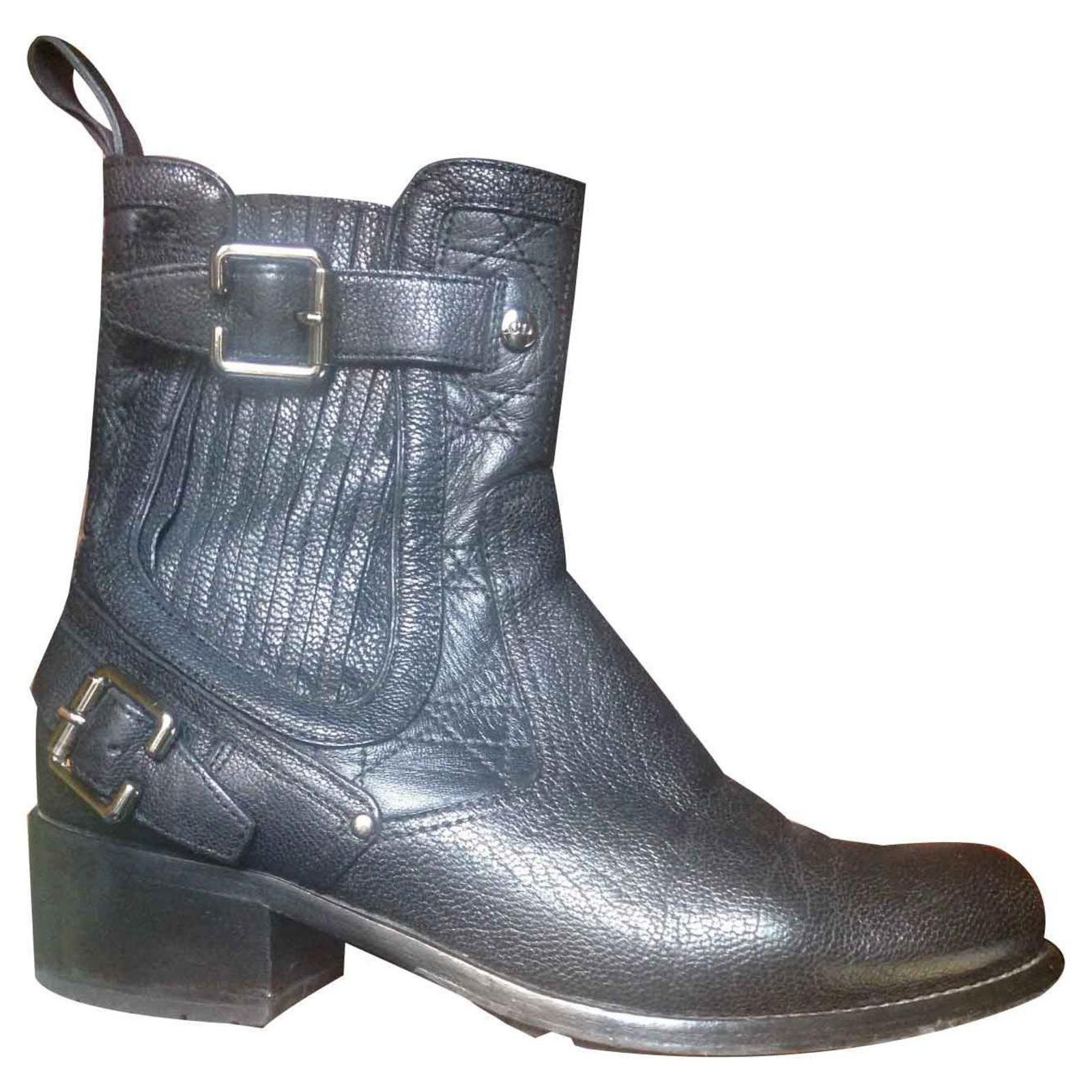 bottines dior savane