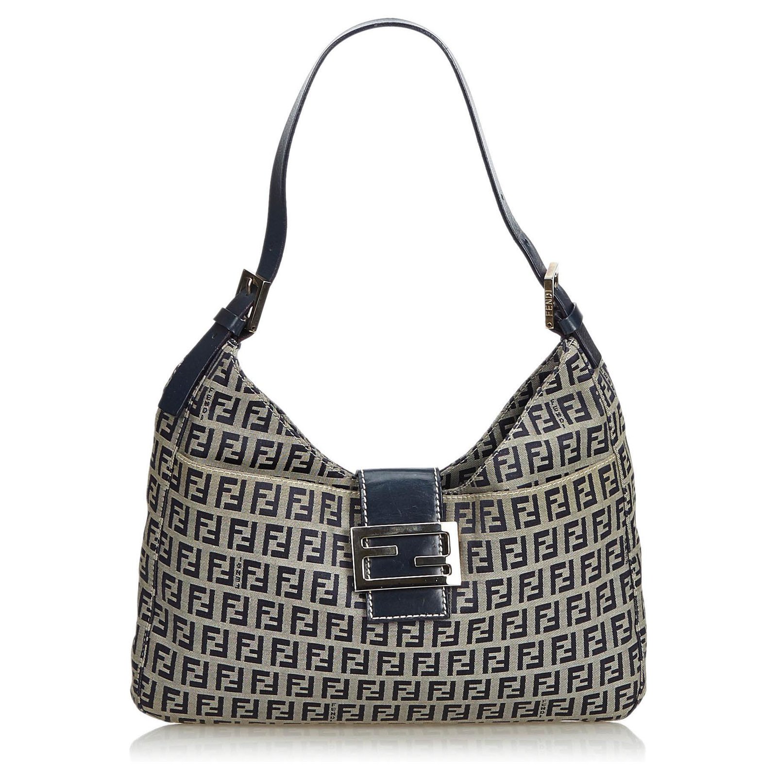 Fendi zucchino shoulder bag hot sale