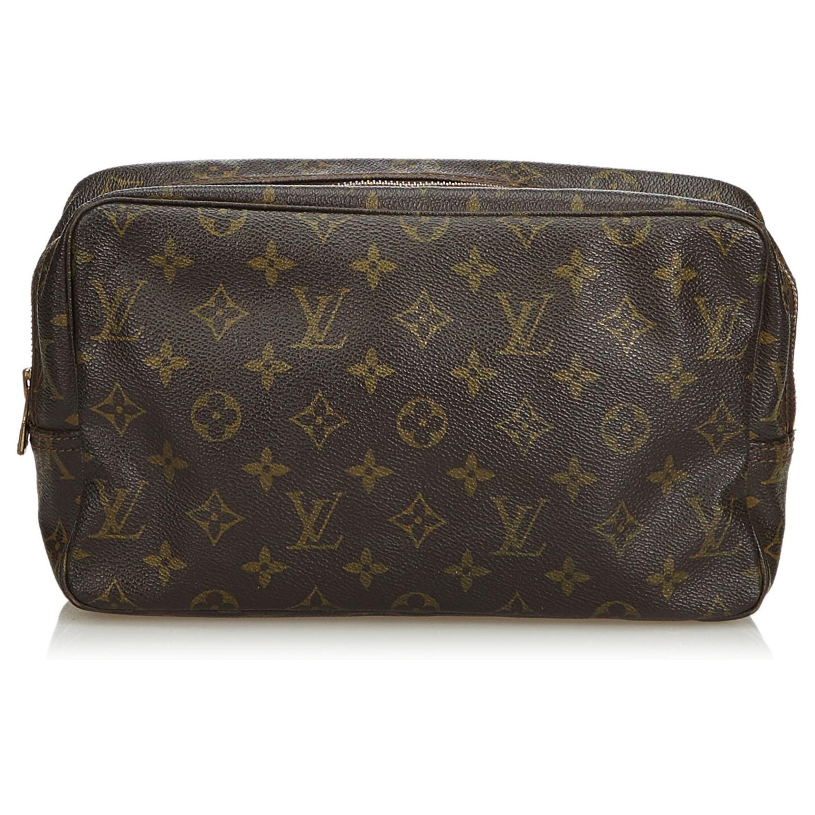 Louis Vuitton Trousse Toilette 28 Monogram Brown Leather ref.152994 - Joli  Closet