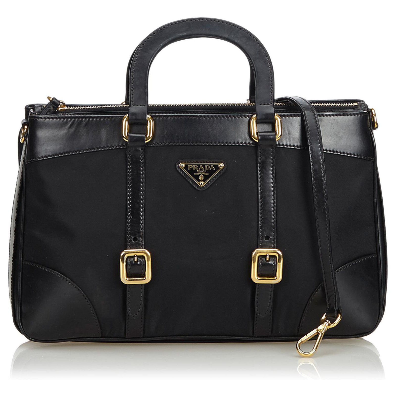 prada nylon satchel