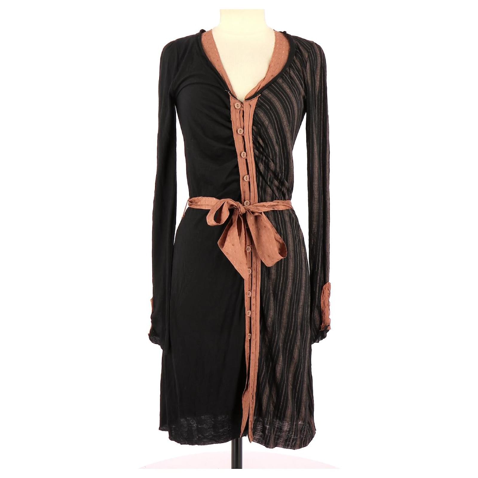 One step Robe Polyester Noir ref.114721 - Joli Closet