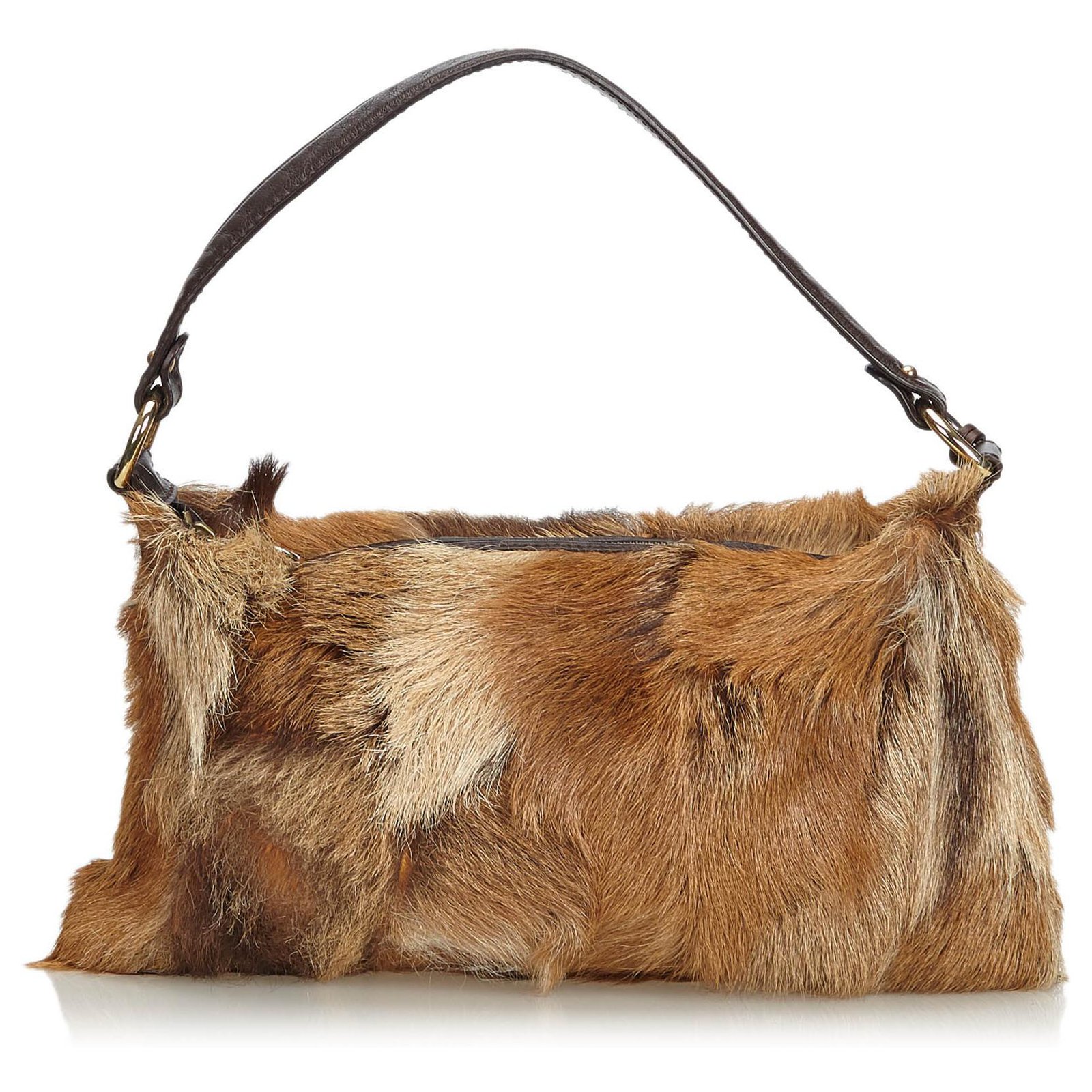 fendi fur baguette