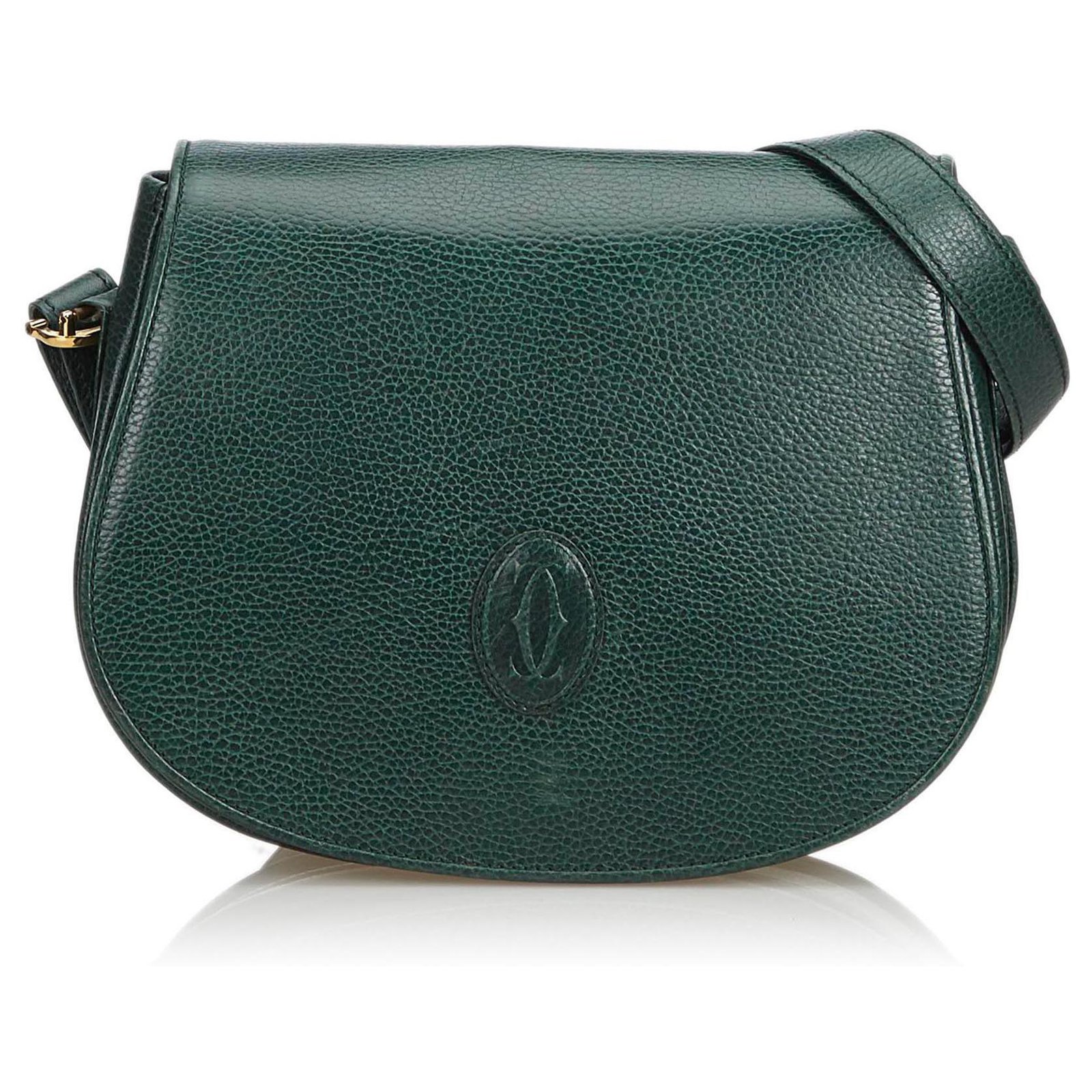 cartier bag green