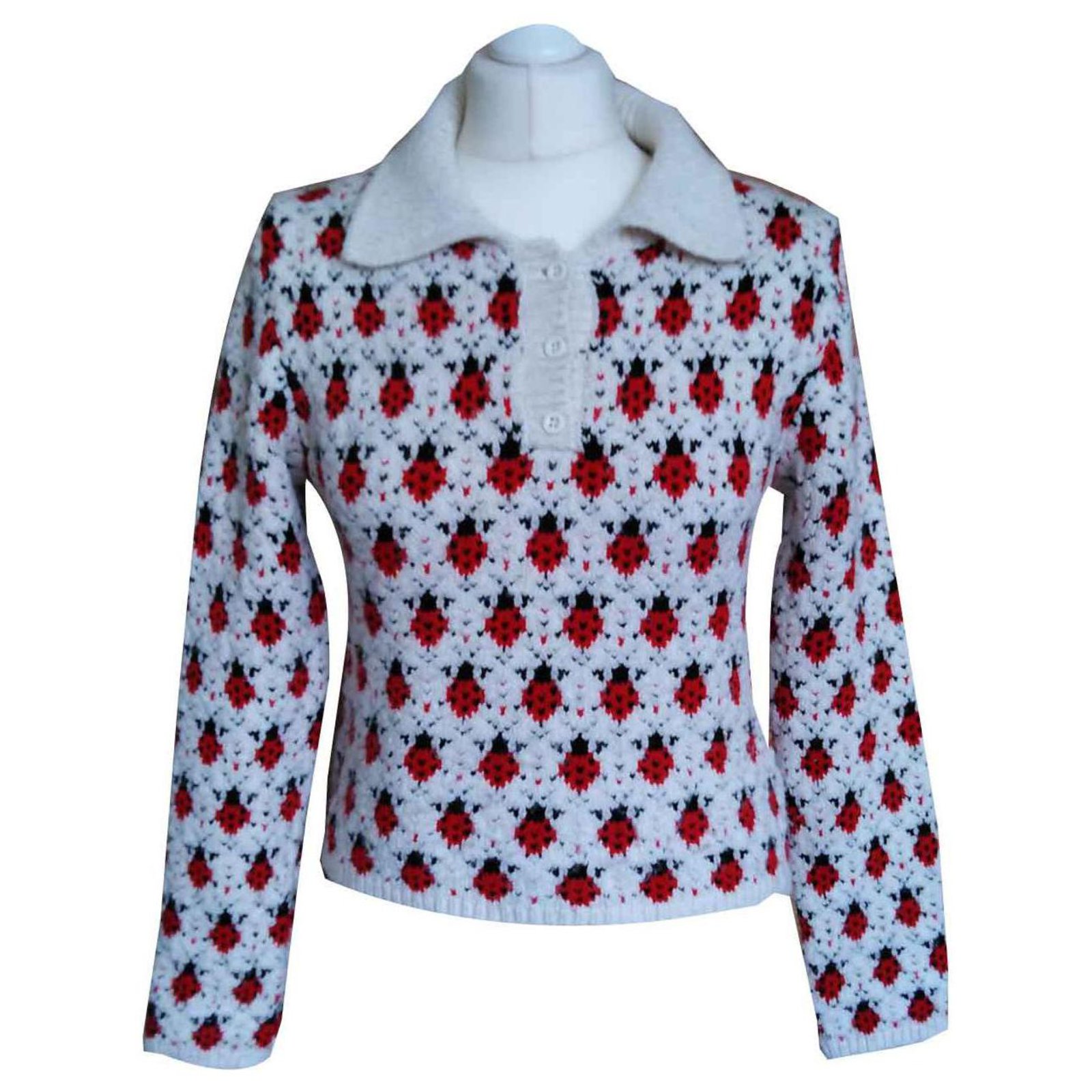 Zara Ladybird Knitwear Other Cream ref 