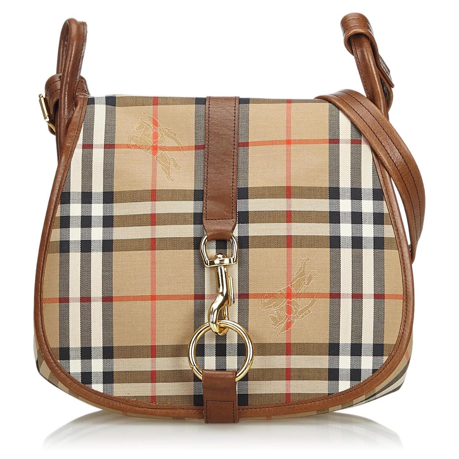 burberry plaid crossbody