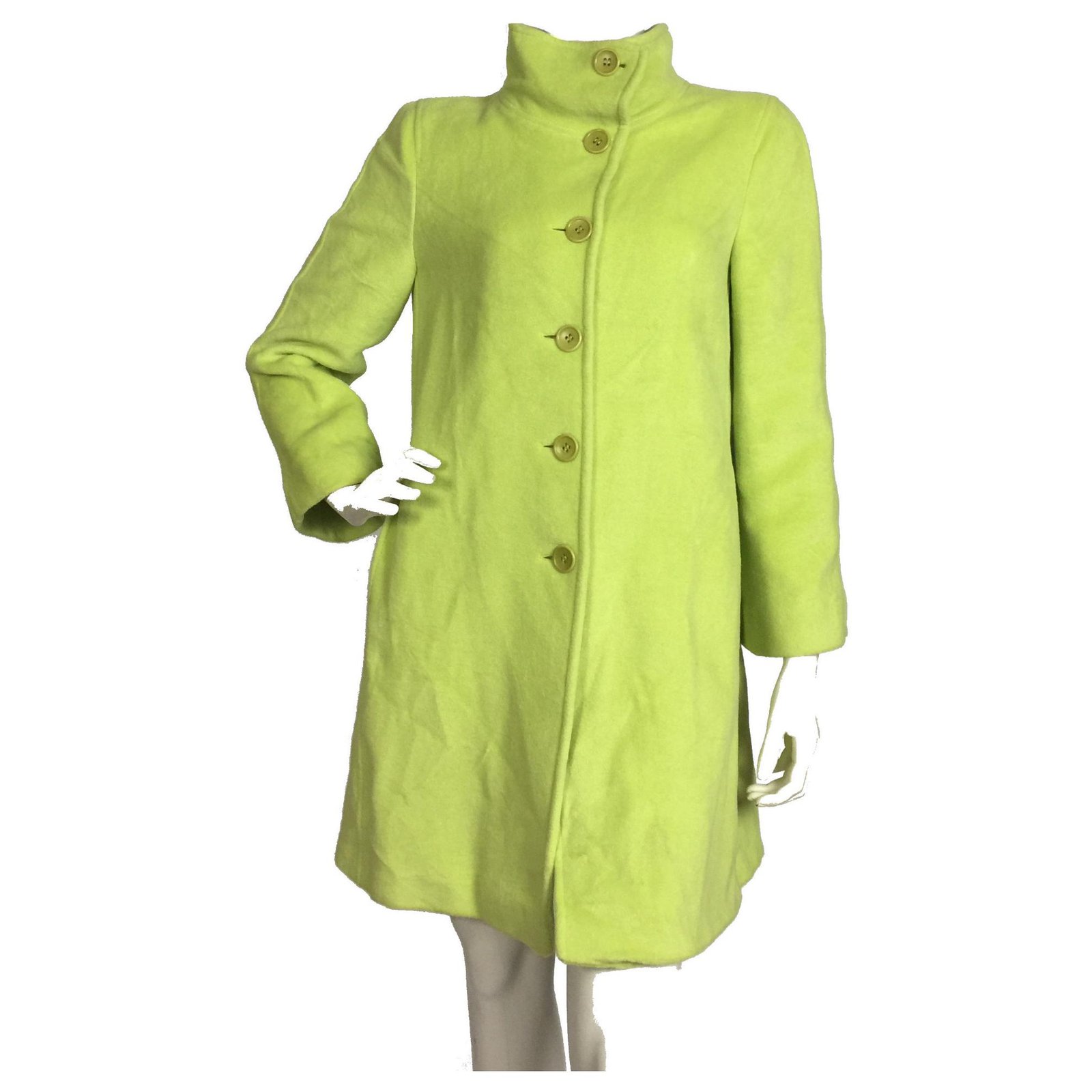 armani green coat