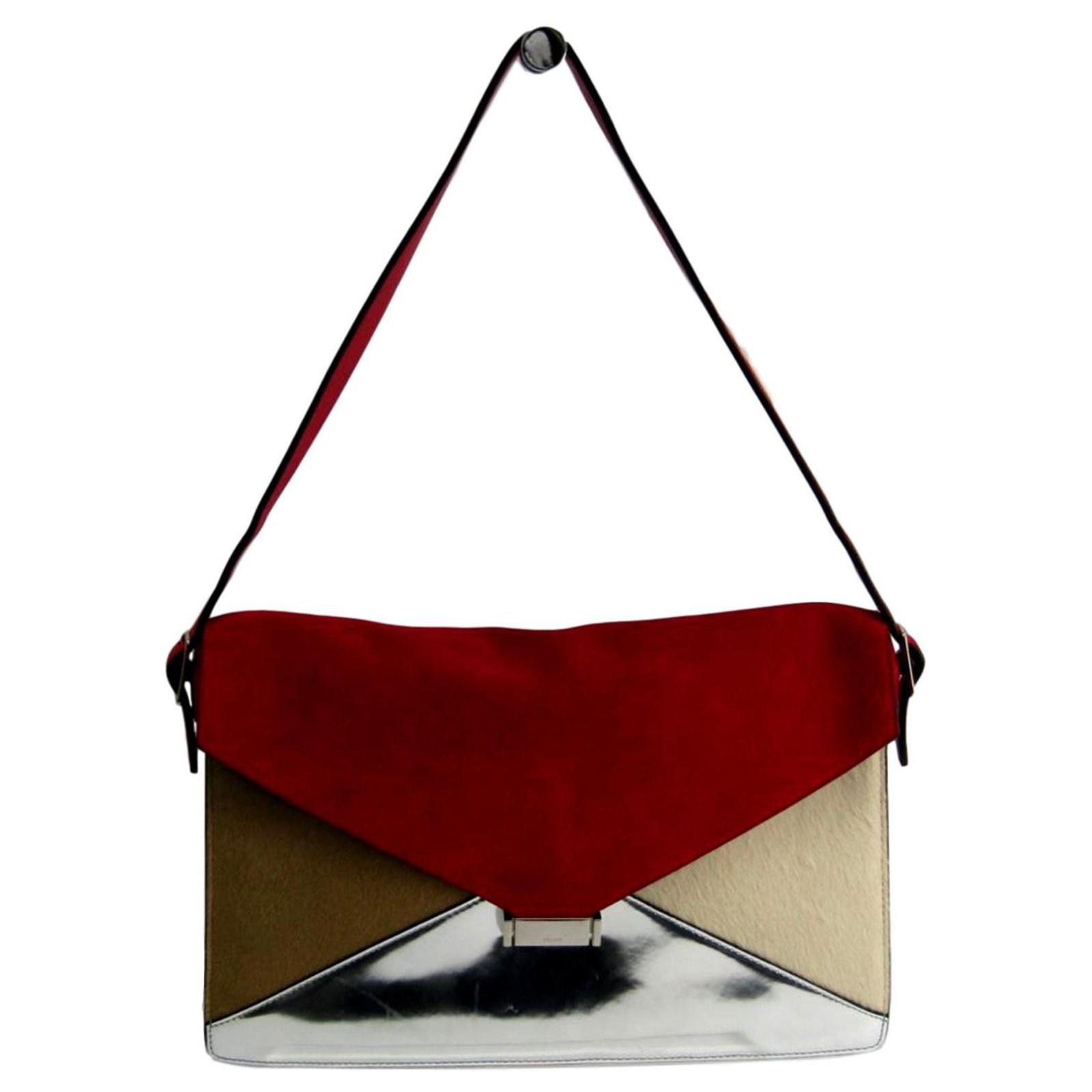 celine triangle shoulder bag