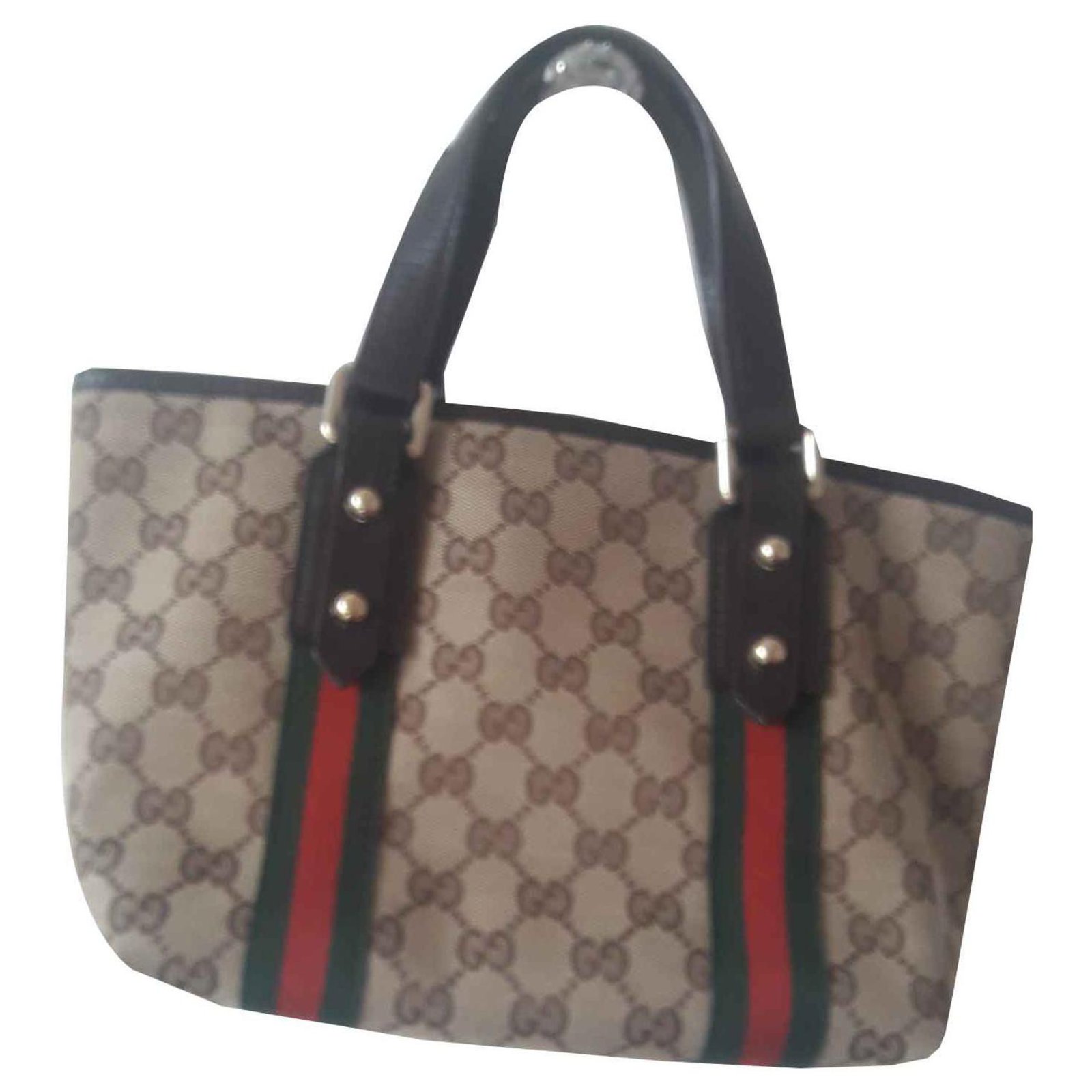 how to clean a gucci canvas bag