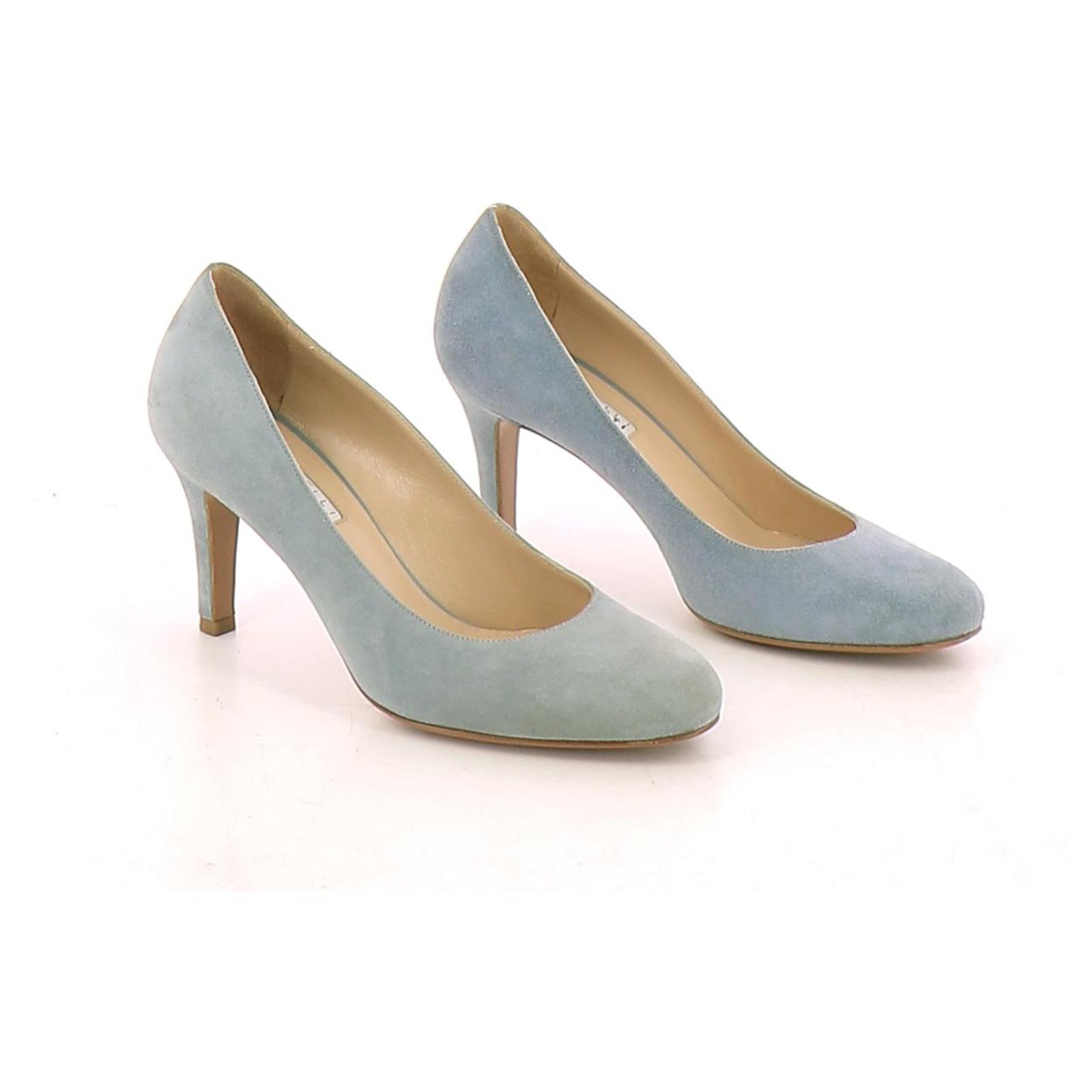 light blue pumps heels