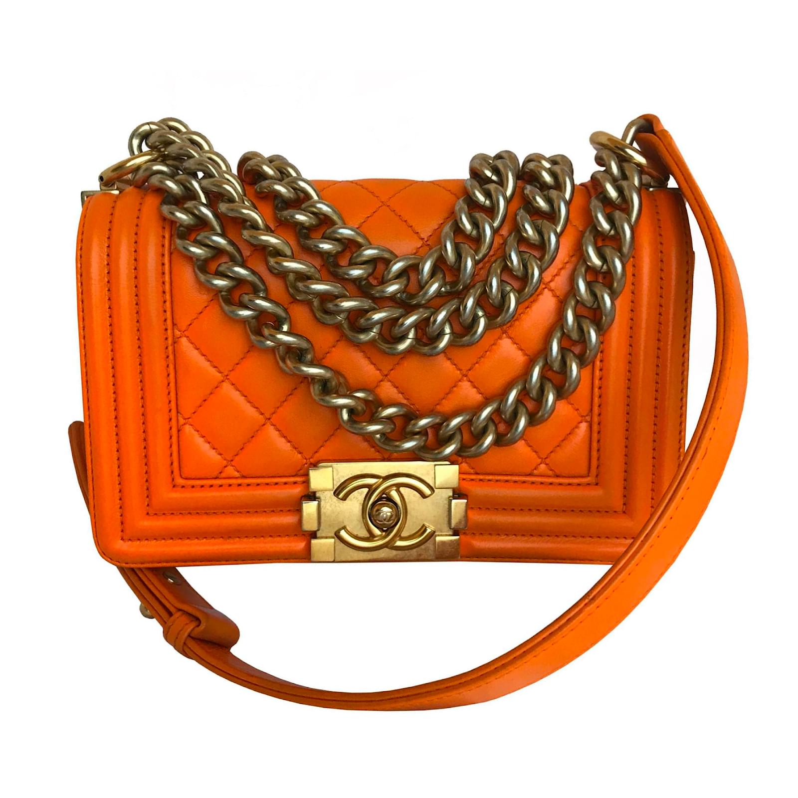 chanel boy bolsa preloved