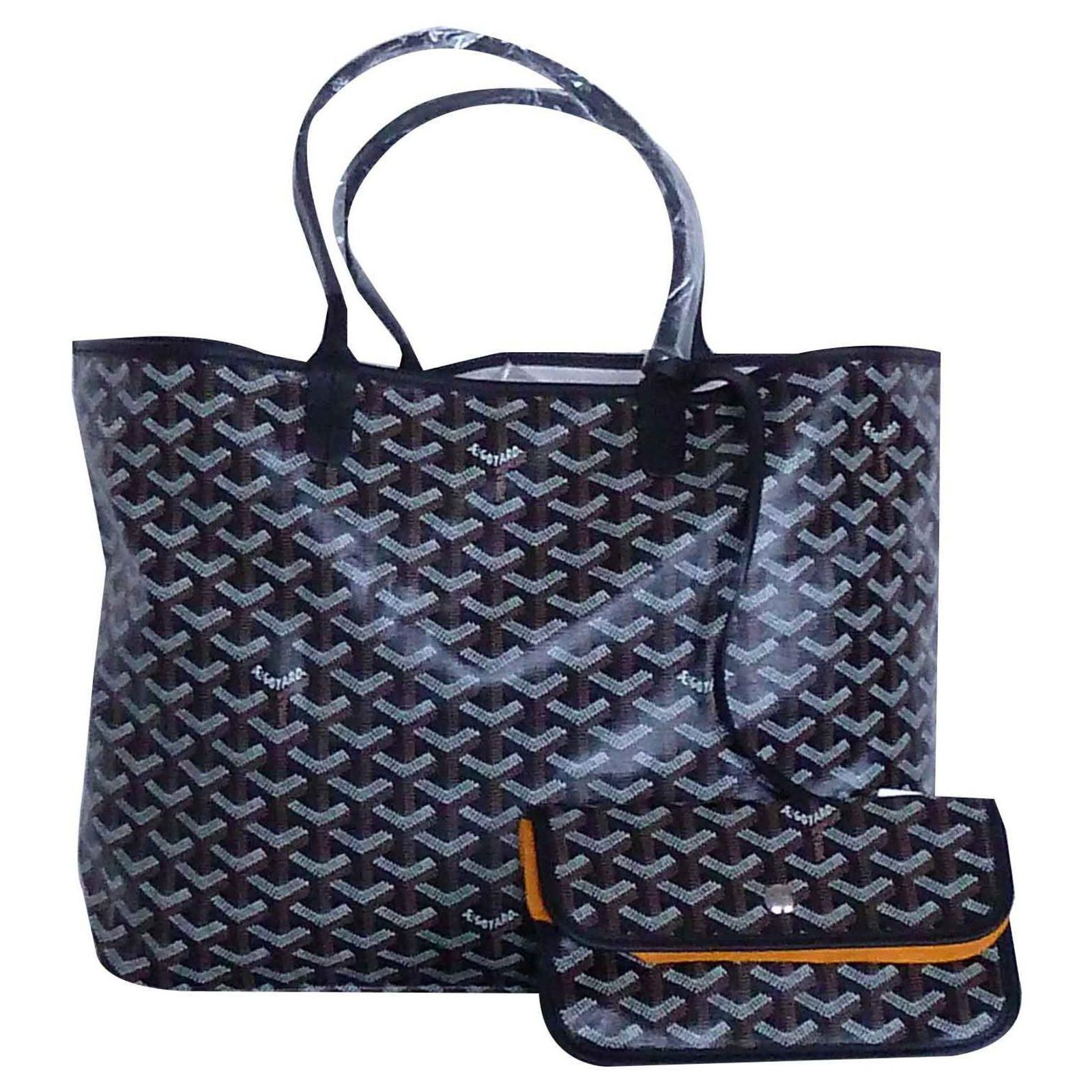 GOYARD SAINT LOUIS PM Negro Lienzo ref.119658 Joli Closet