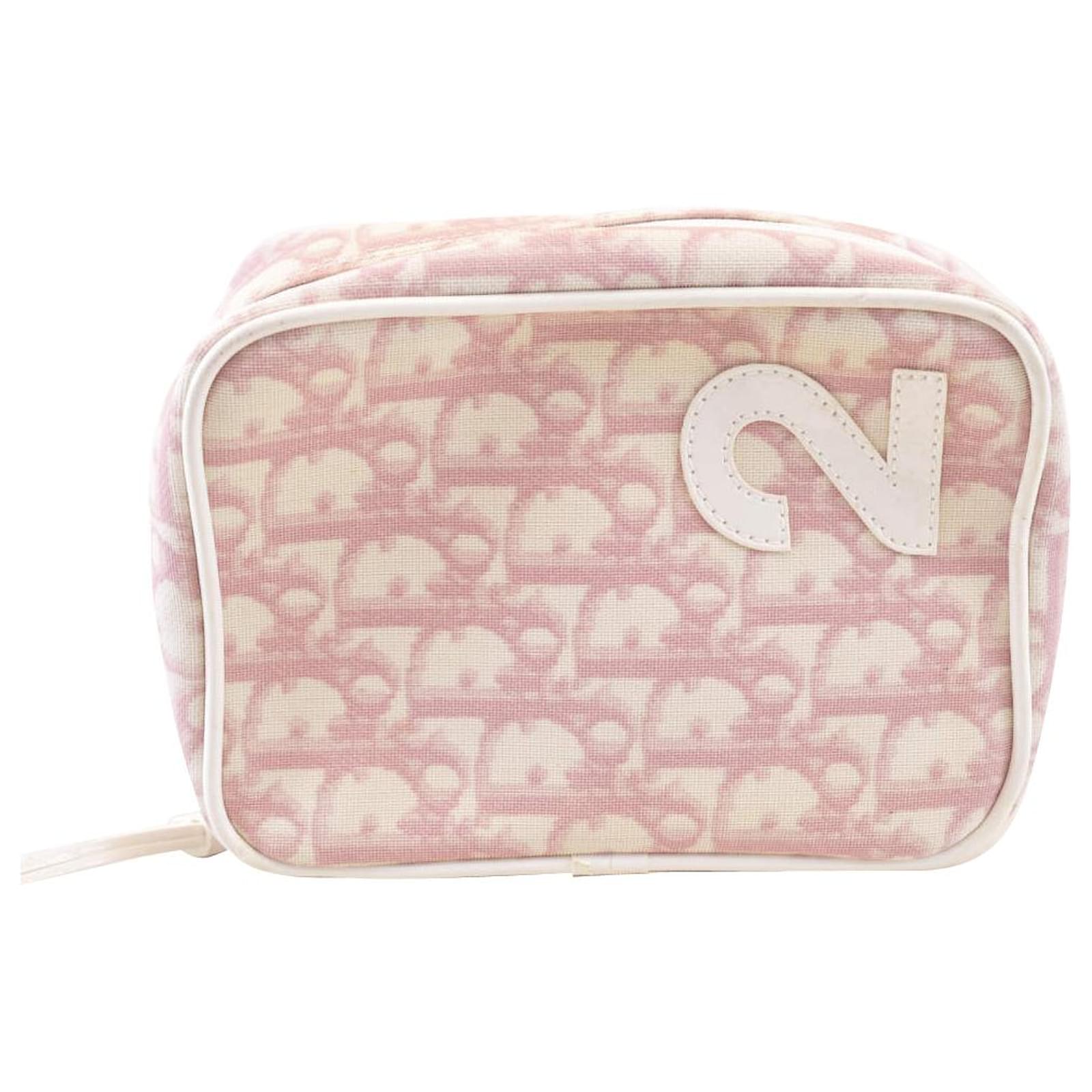 Bolsa Dior Trotter Rosa Lienzo ref.119715 - Joli Closet