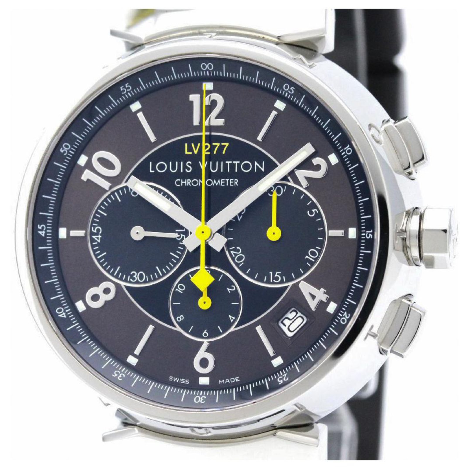 Louis Vuitton Tambour Chronograph Stainless Steel