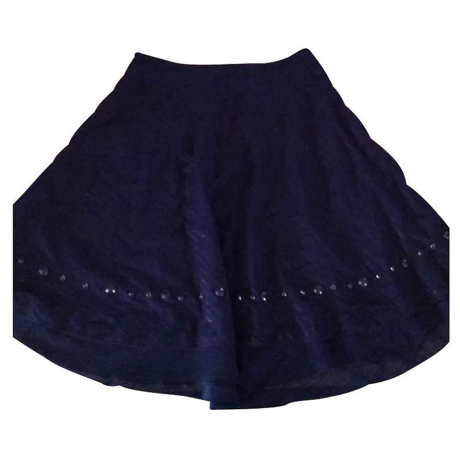 Mini Jupe Oasis Femme – Noir – Polyester – Taille 8 – Courte – Excellent état