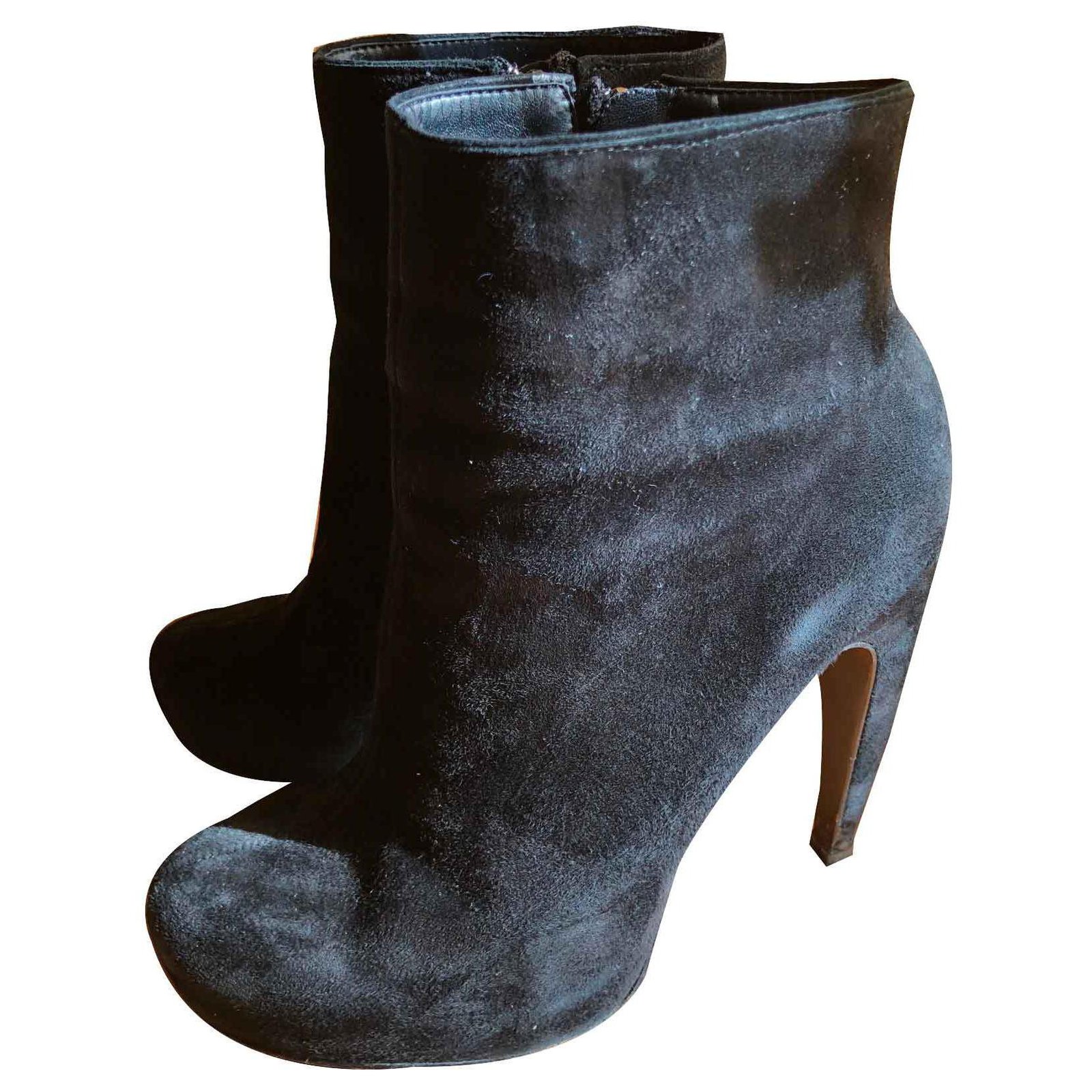 Bottines Calvin Klein Bottines Suede Noir ref.121105 ...