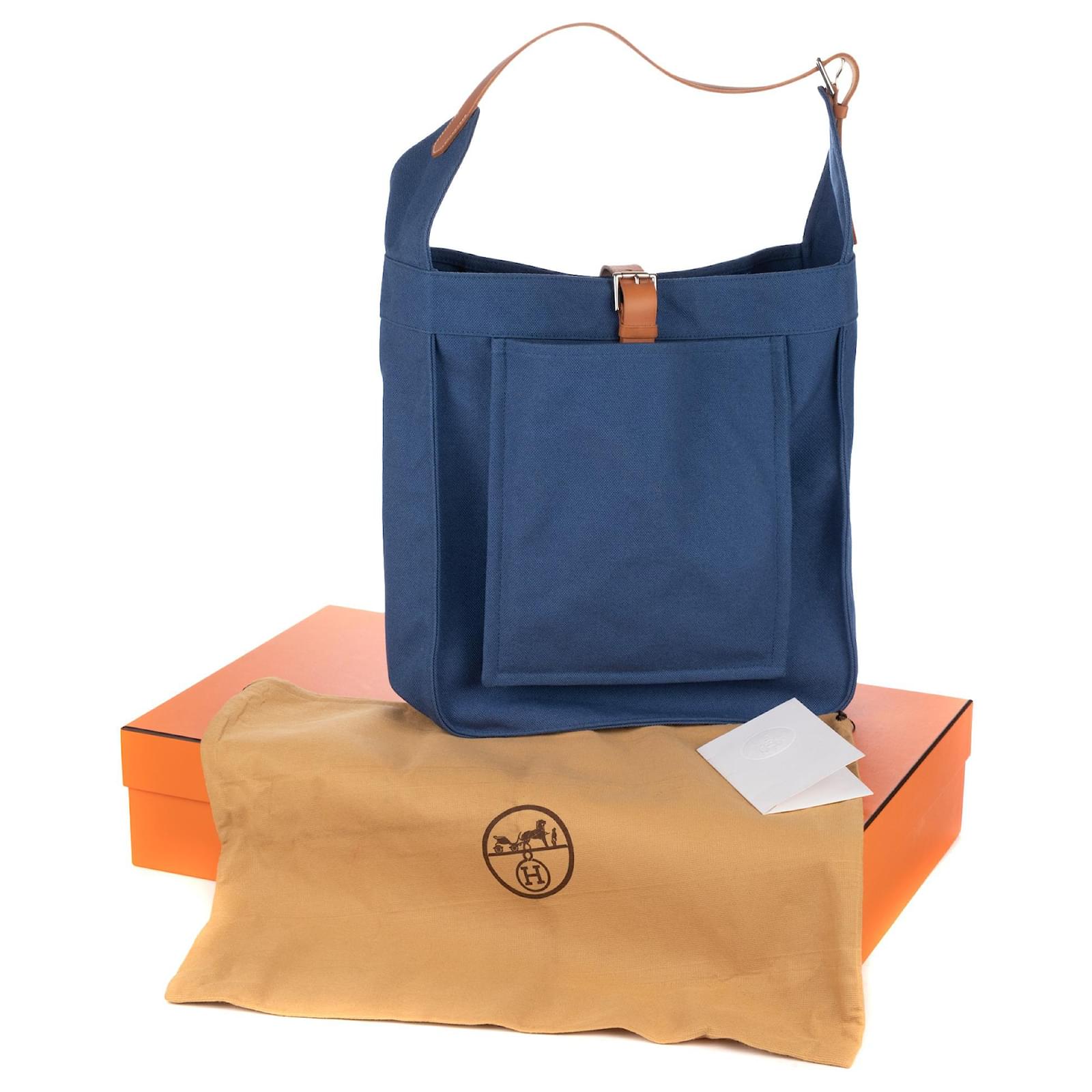 En NaturelÉtat Barenia NeufFull Sac Toile H Cuir Set Hermès Goeland Plumeamp; wXlkZiuTOP