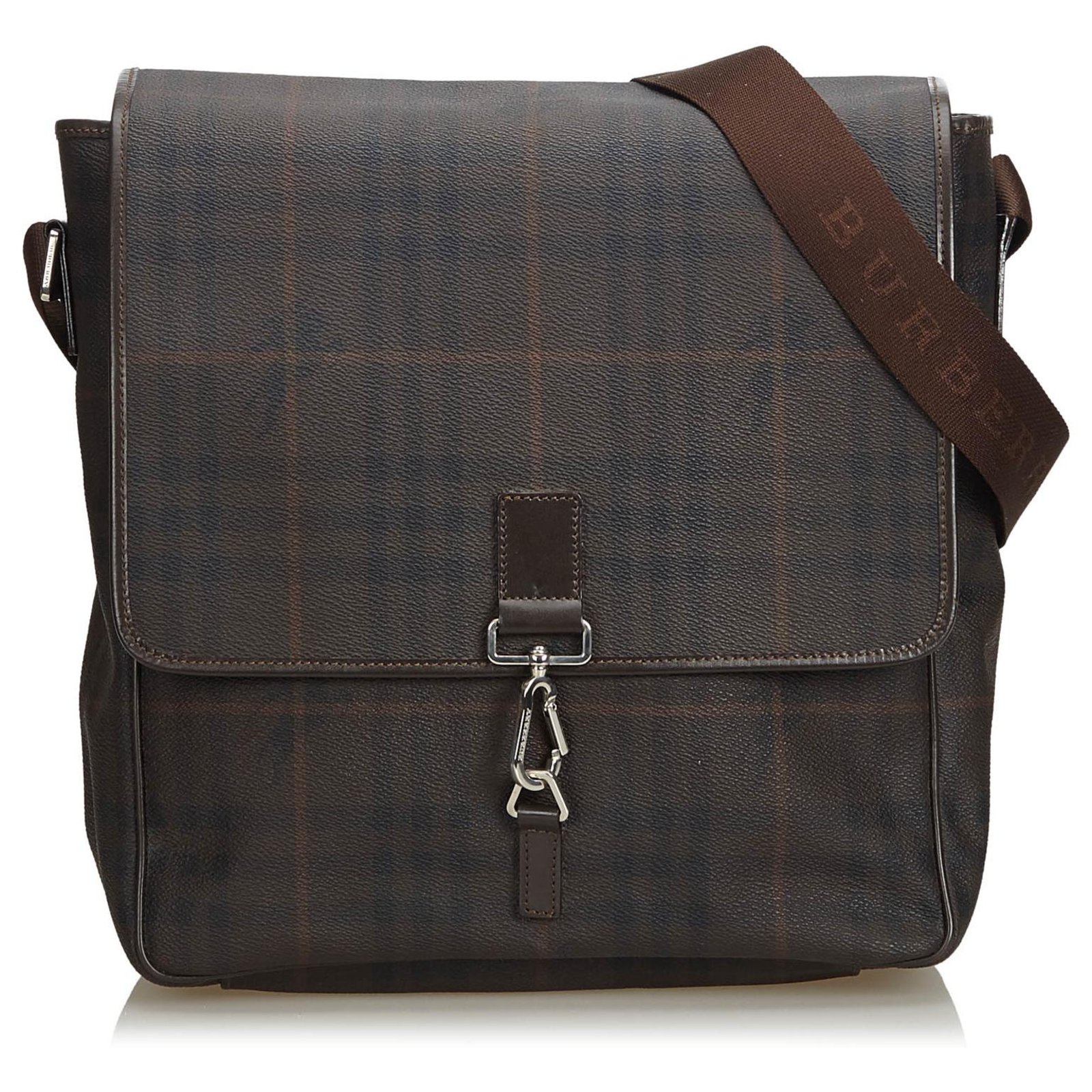 house check crossbody bag