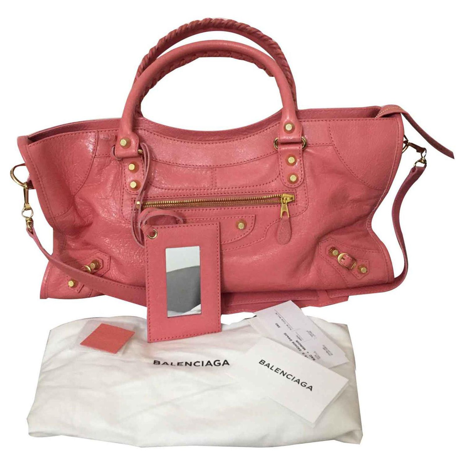 balenciaga handbags pink